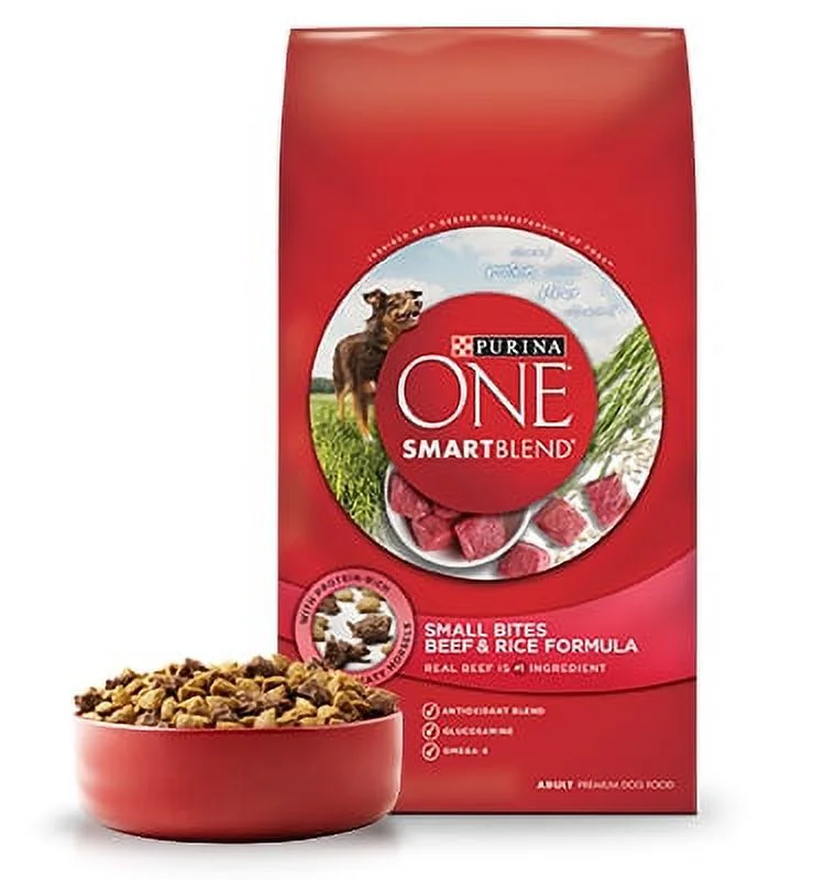 Purina Small Bites Beef & Rice Formula Adult Premium Dog Food