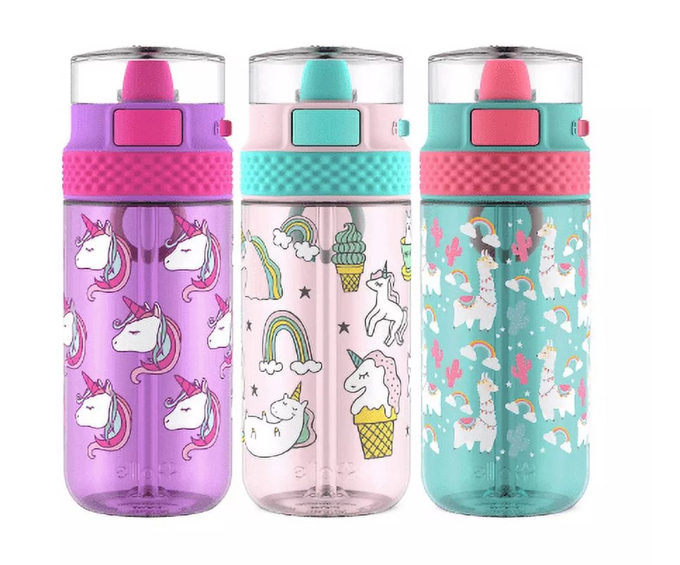 Ello Stratus 16oz Tritan Water Bottle, 3 Pack