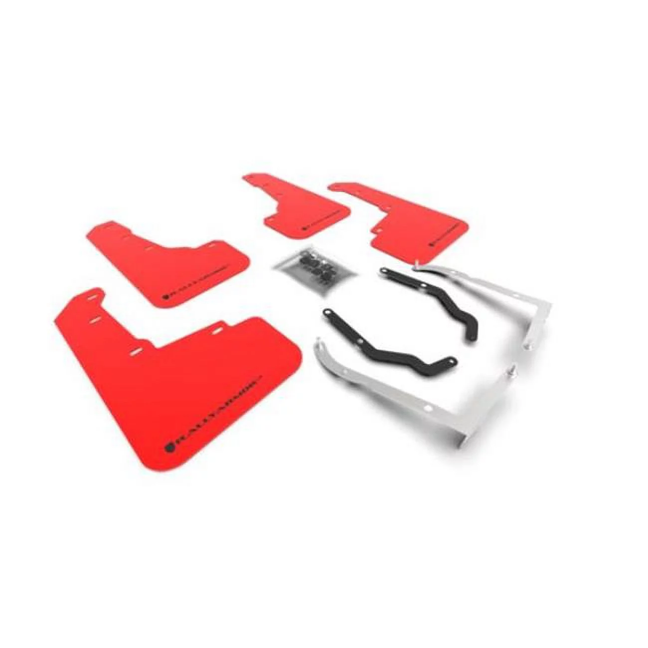 Rally Armor MF46-LTUR-RD-BLK Red UR Mud Flap with Black Logo for 2018-2022 Subaru Crosstrek Lift & AT