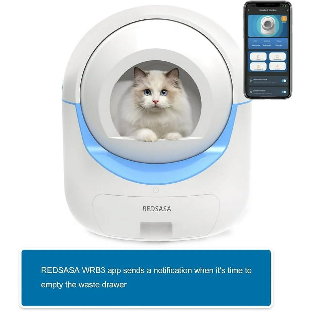 Extra Thick Waste Bags for Self-Cleaning Pet Kitty Litter Box Waste Litter Drawer Liners 40 Pack