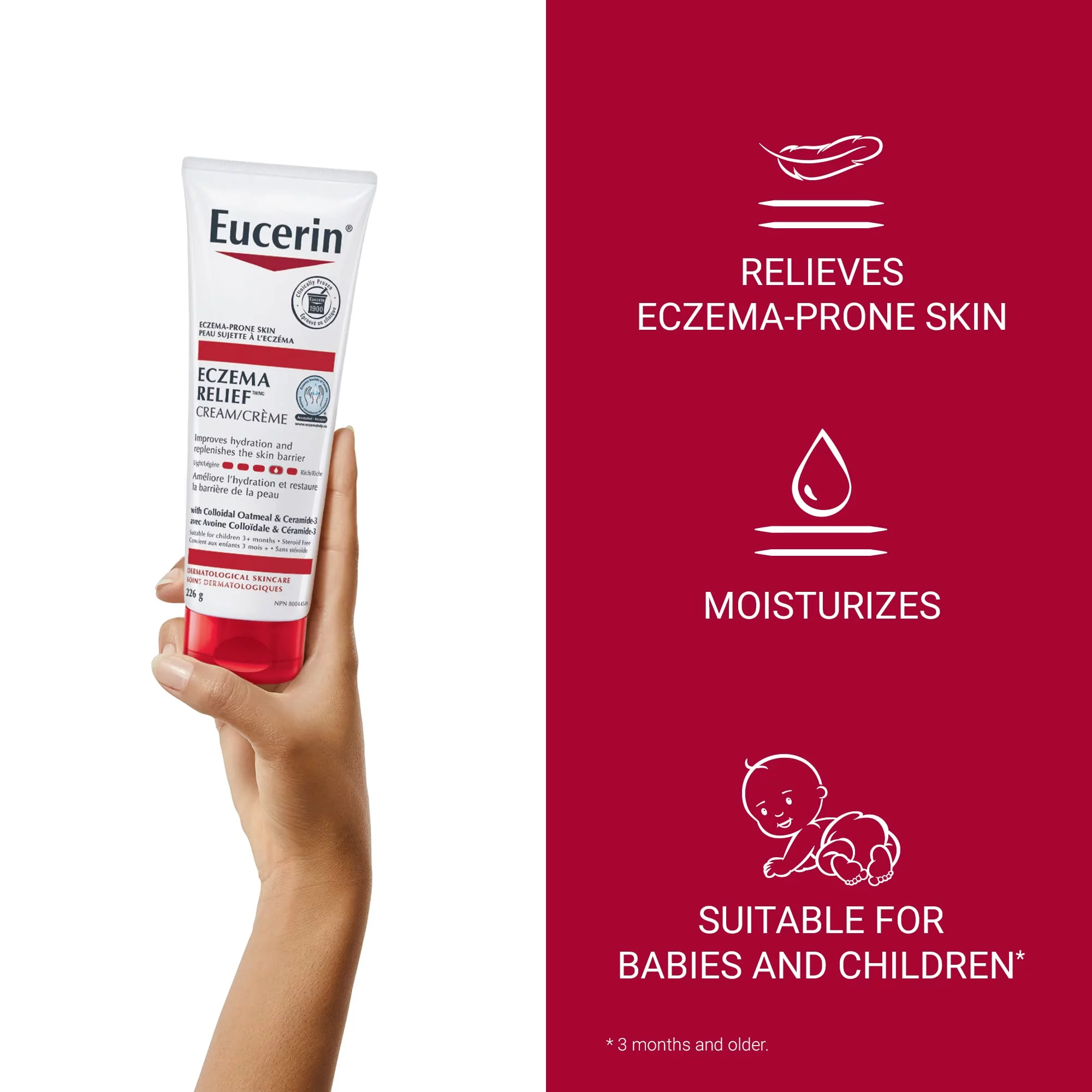 Eucerin Eczema Relief Body Cream, 226G