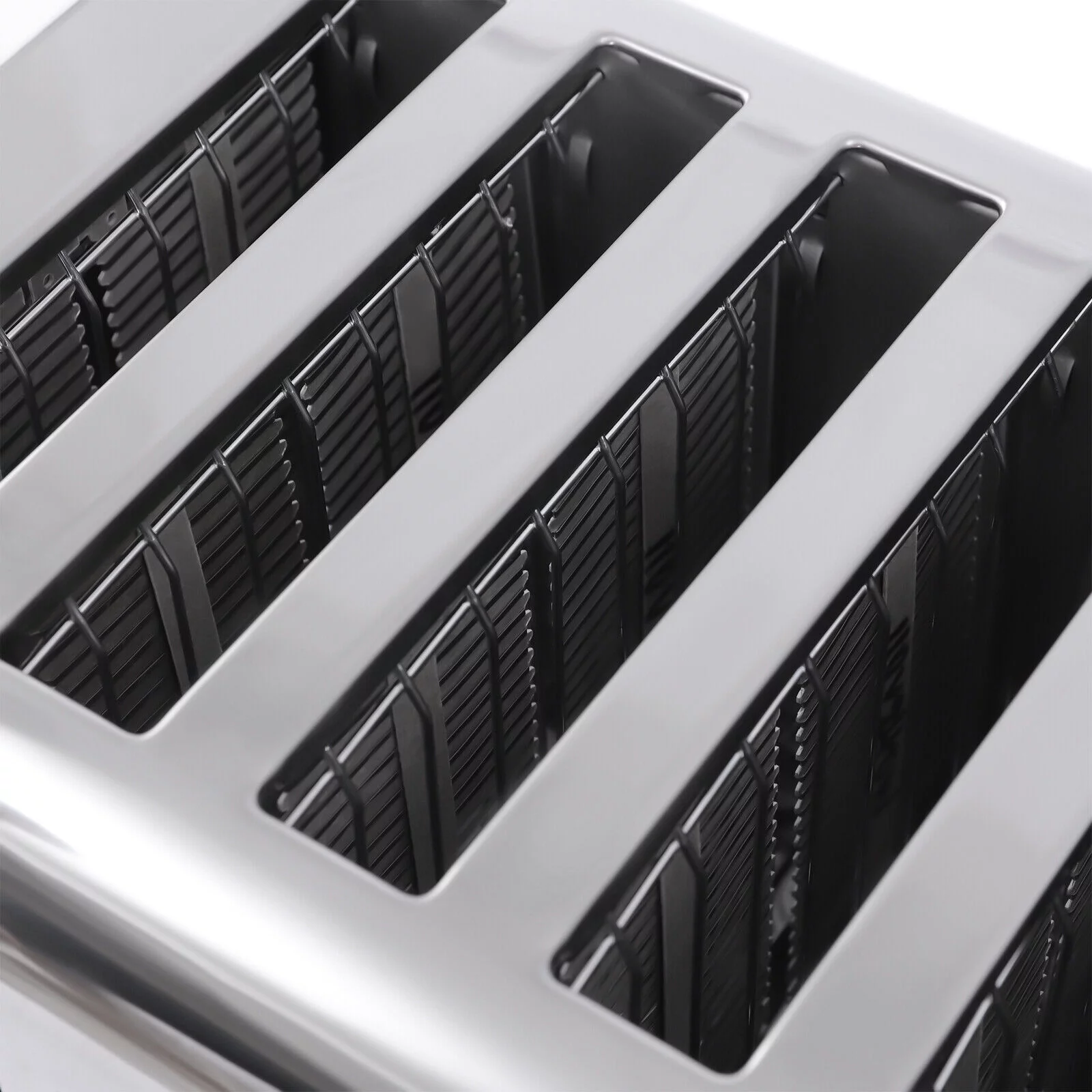 SHZICMY 1680w 6 Slices Pop-Up Electric Toaster Stainless Steel Toaster for Home Restaurant