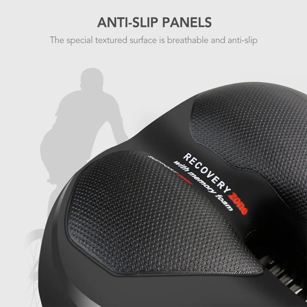 Pristin Bike Saddle,MTB Bike Soft Seat Cushion Seat Breathable Saddle Bike seat Saddle Dual Soft Bike Saddle Waterproof QAHM seat HUIOP Waterproof