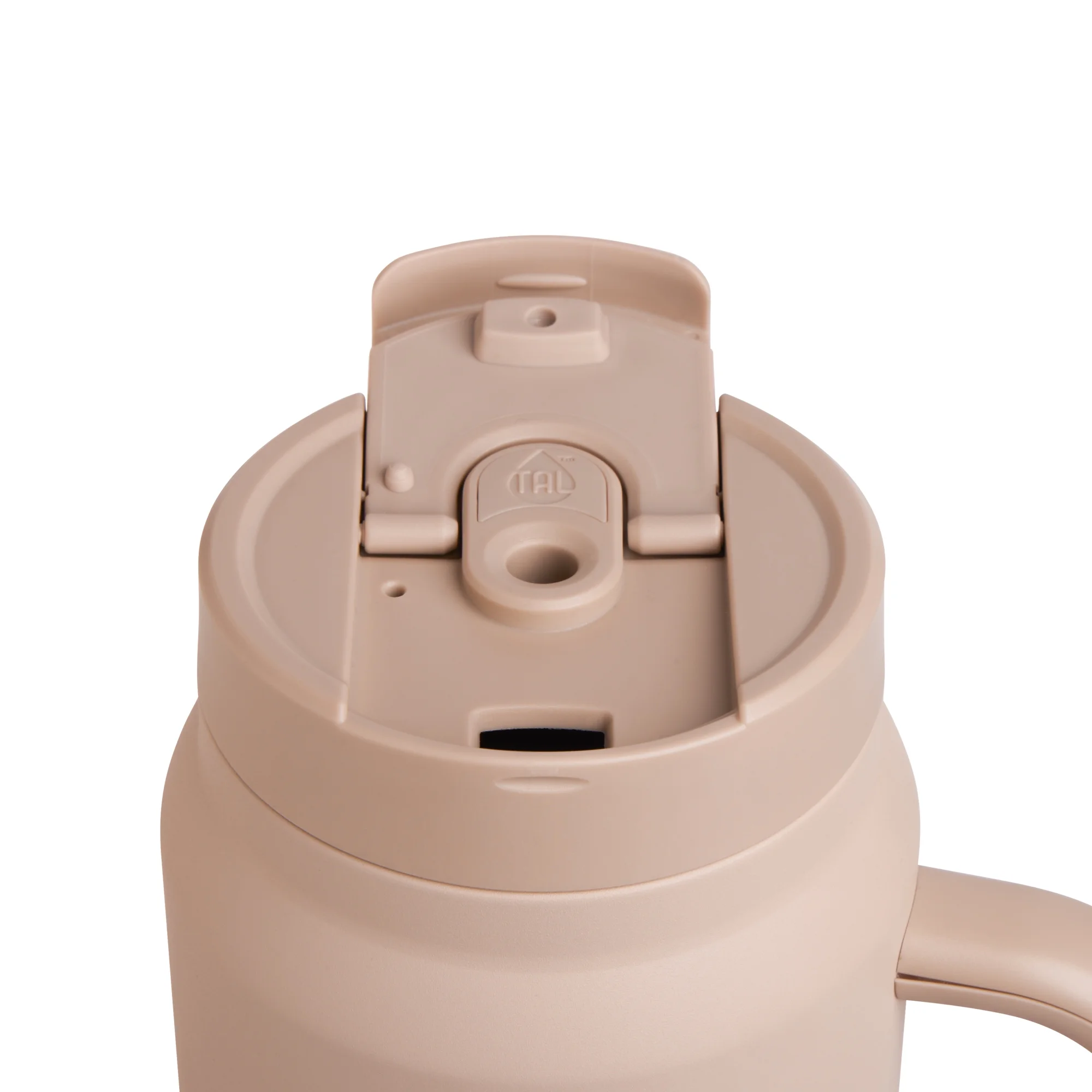 TAL Stainless Steel Hudson Tumbler with Straw 64 fl oz, Taupe