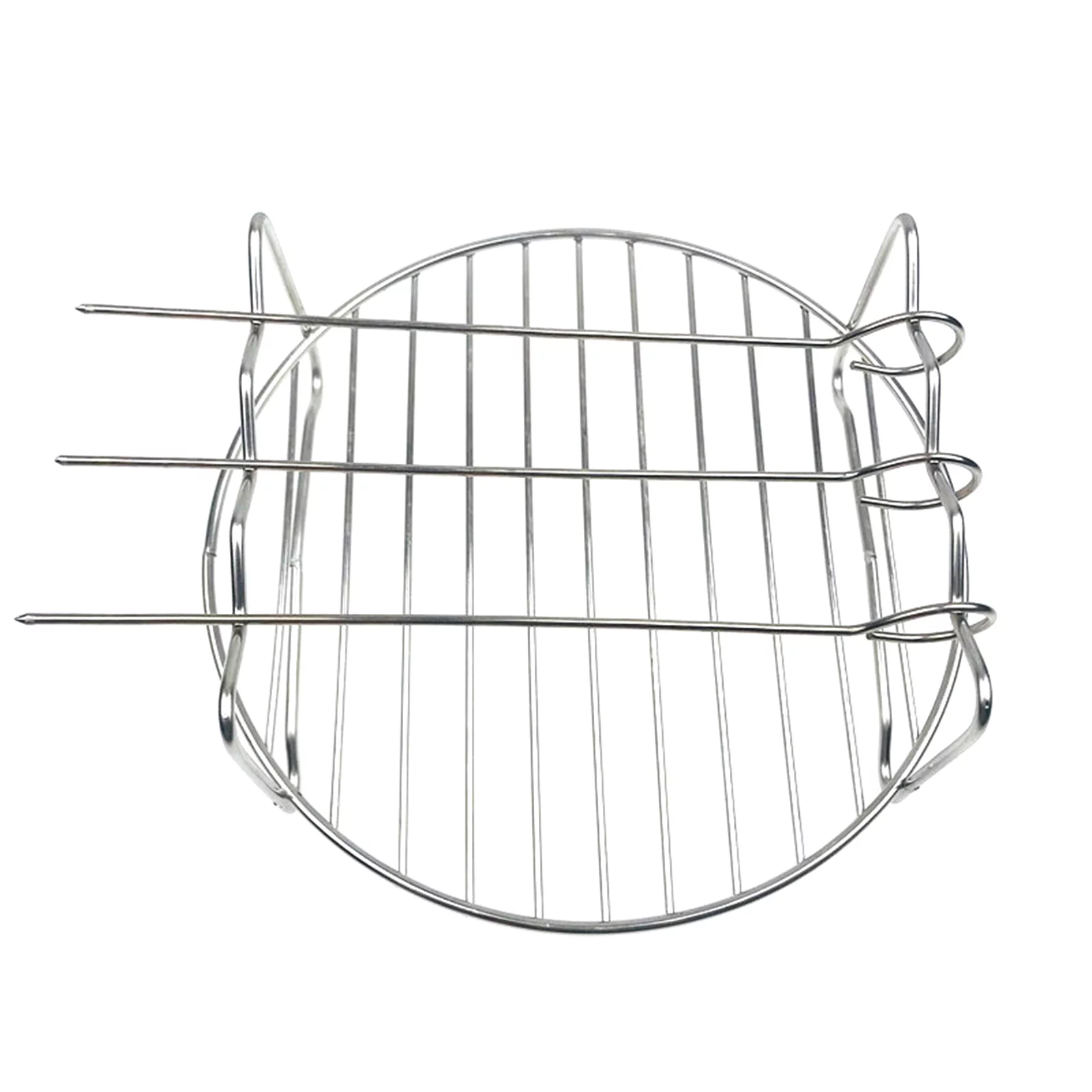 Htovila 10Pcs Air Fryer Accessory Kit Frying Baking Pan Rack Pizza Tray Pot Metal Holder Bread Bracket Cupcake Mould Set for 3.2QT-5.8QT Air Fryer