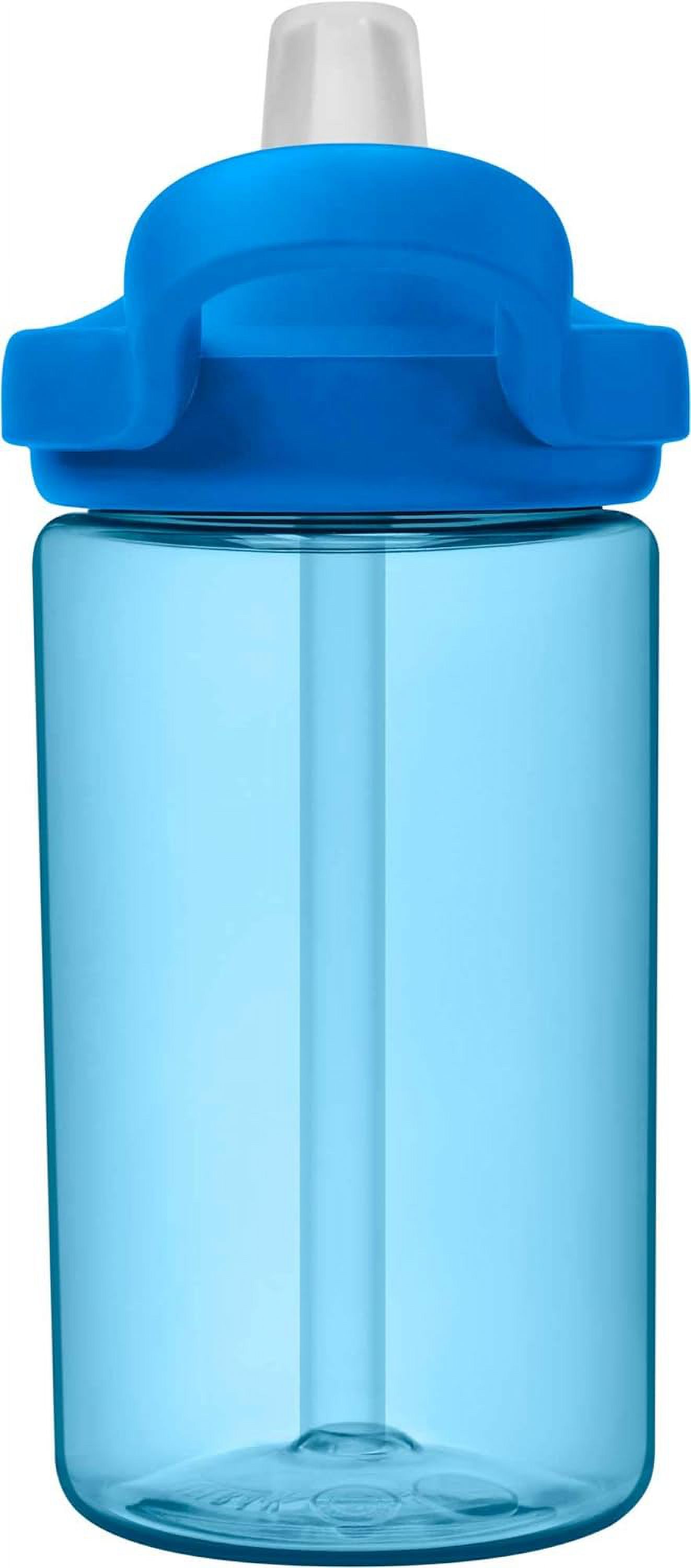 CamelBak Eddy+ Kids BPA-Free Water Bottle with Straw, 14oz, True Blue (2282401040)