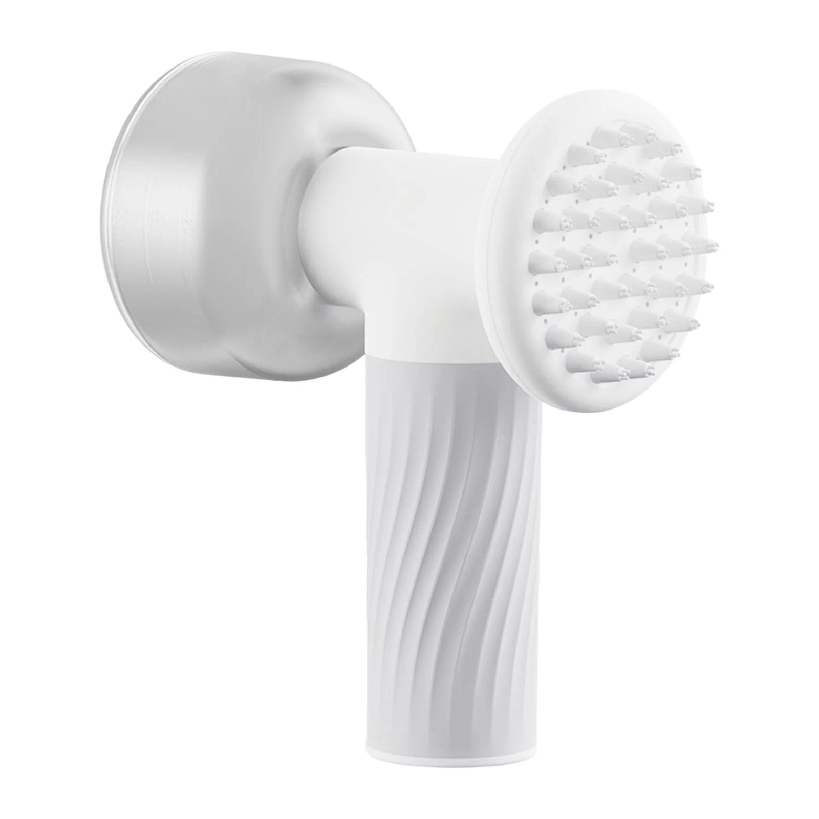 Dog Bath Brush with Soap Dispenser Automatic Foaming Wireless for Dogs Cats