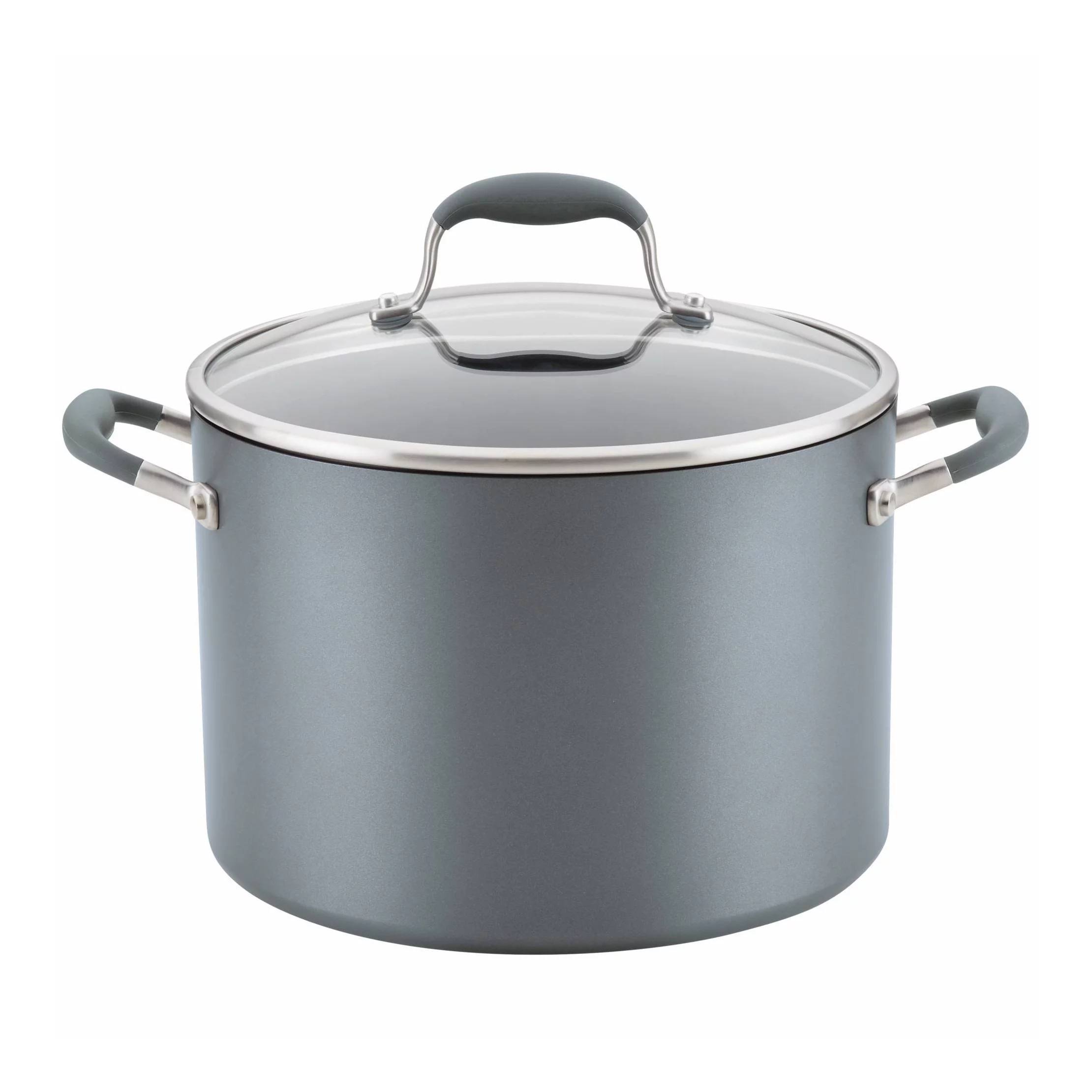 Advanced Home 10qt Covered Stockpot Moonstone