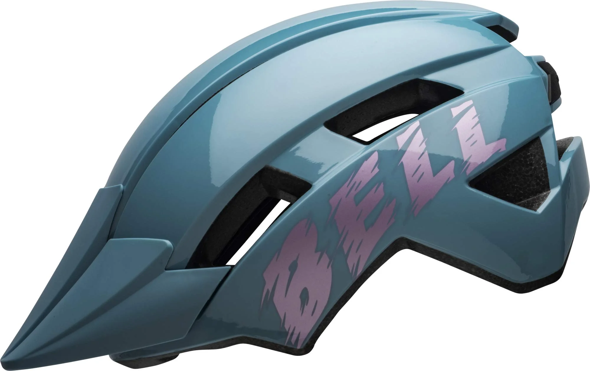 Bell Sidetrack II Youth Bike Helmet - Buzz Gloss Light Blue/Pink (2023), Universal Youth (50-57 cm)