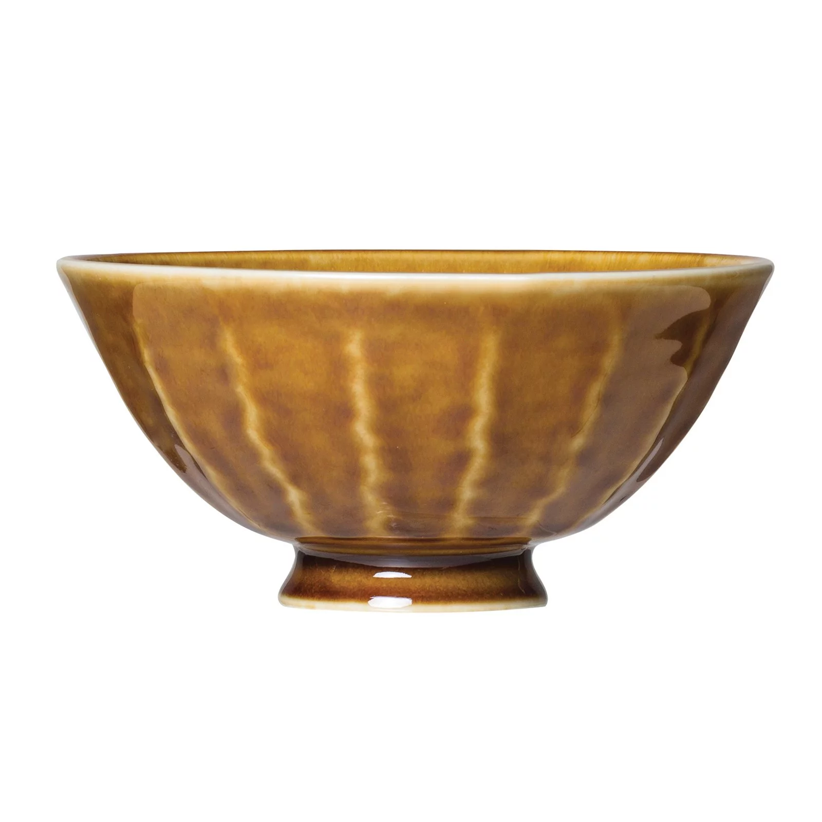 Desert Fields Small Brown Porcelain Bowl (Set of 6)