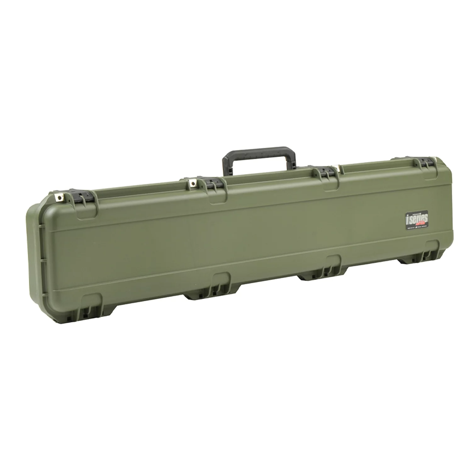 SKB Cases iSeries 4909 Hard Exterior Waterproof Utility Single Rifle Case, Green