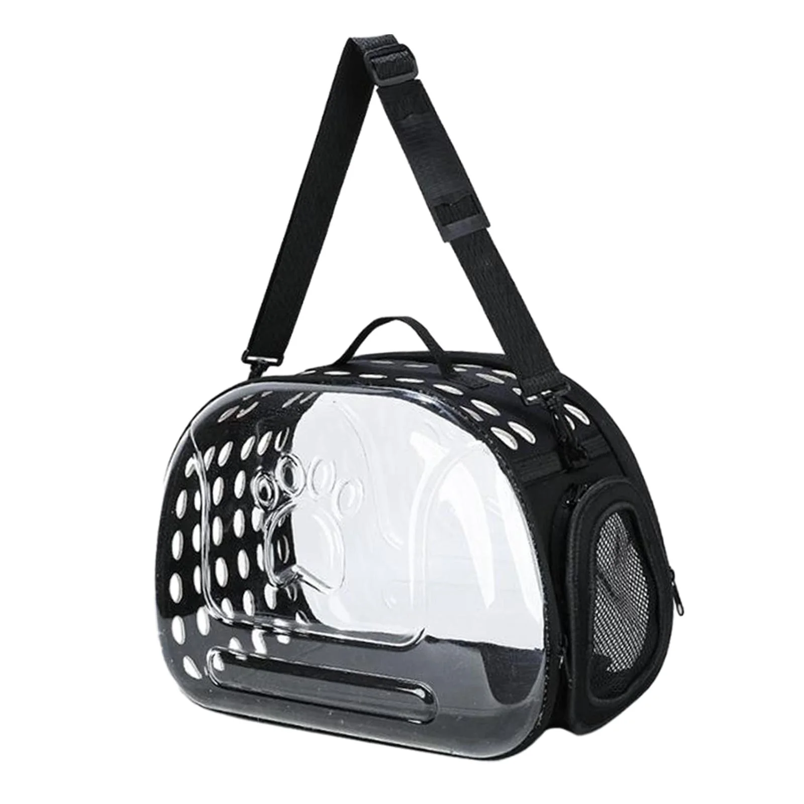 TOOYFUL Transparent Cat Carrier Portable Cat Carried Bag Transport Luggage Handbag Carry Kennel for Kitten , S S