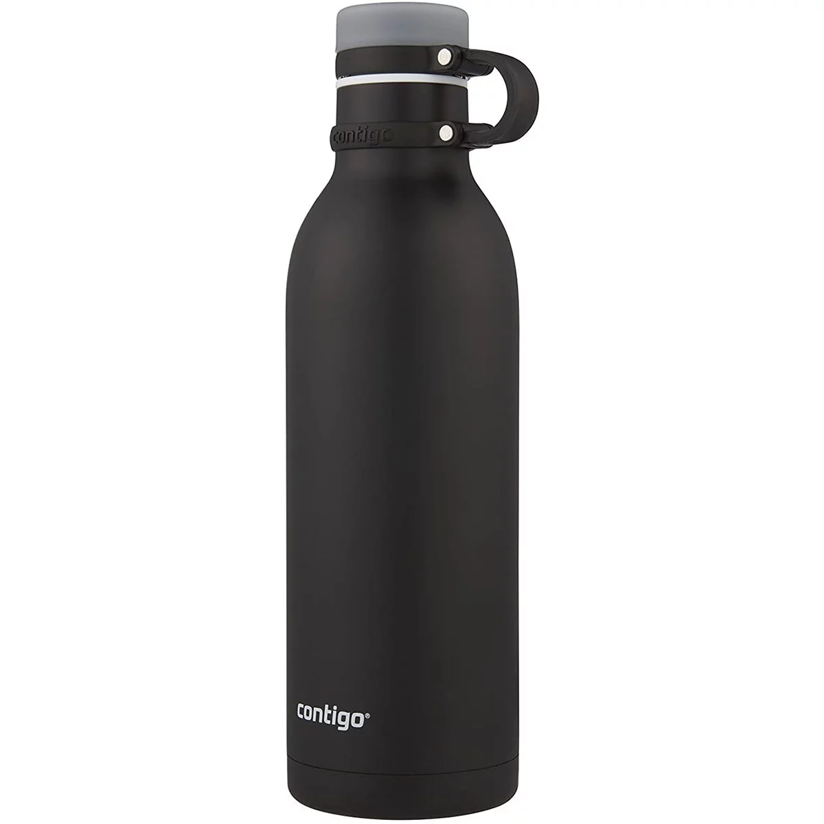 Contigo Matterhorn Stainless Steel Water Bottle with Twist Lid Black, 32 fl oz.