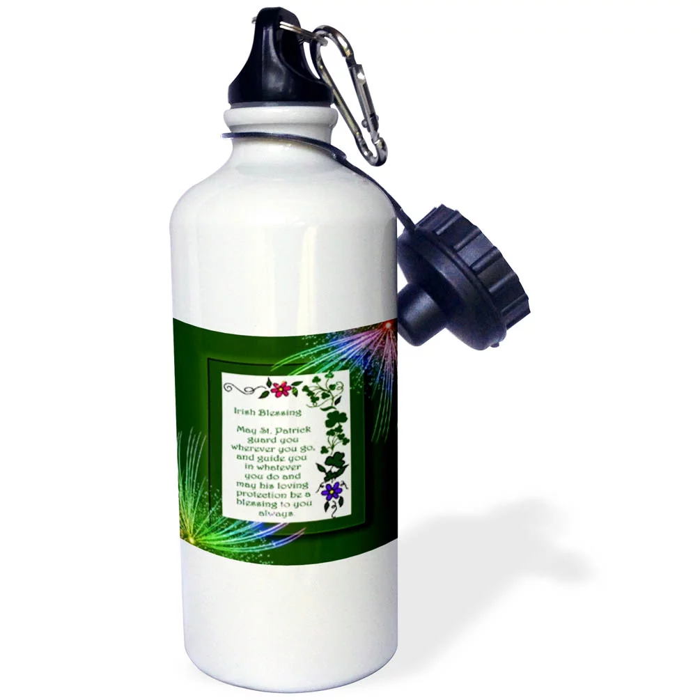 Irish Blessings 21 oz Sports Water Bottle wb-11697-1
