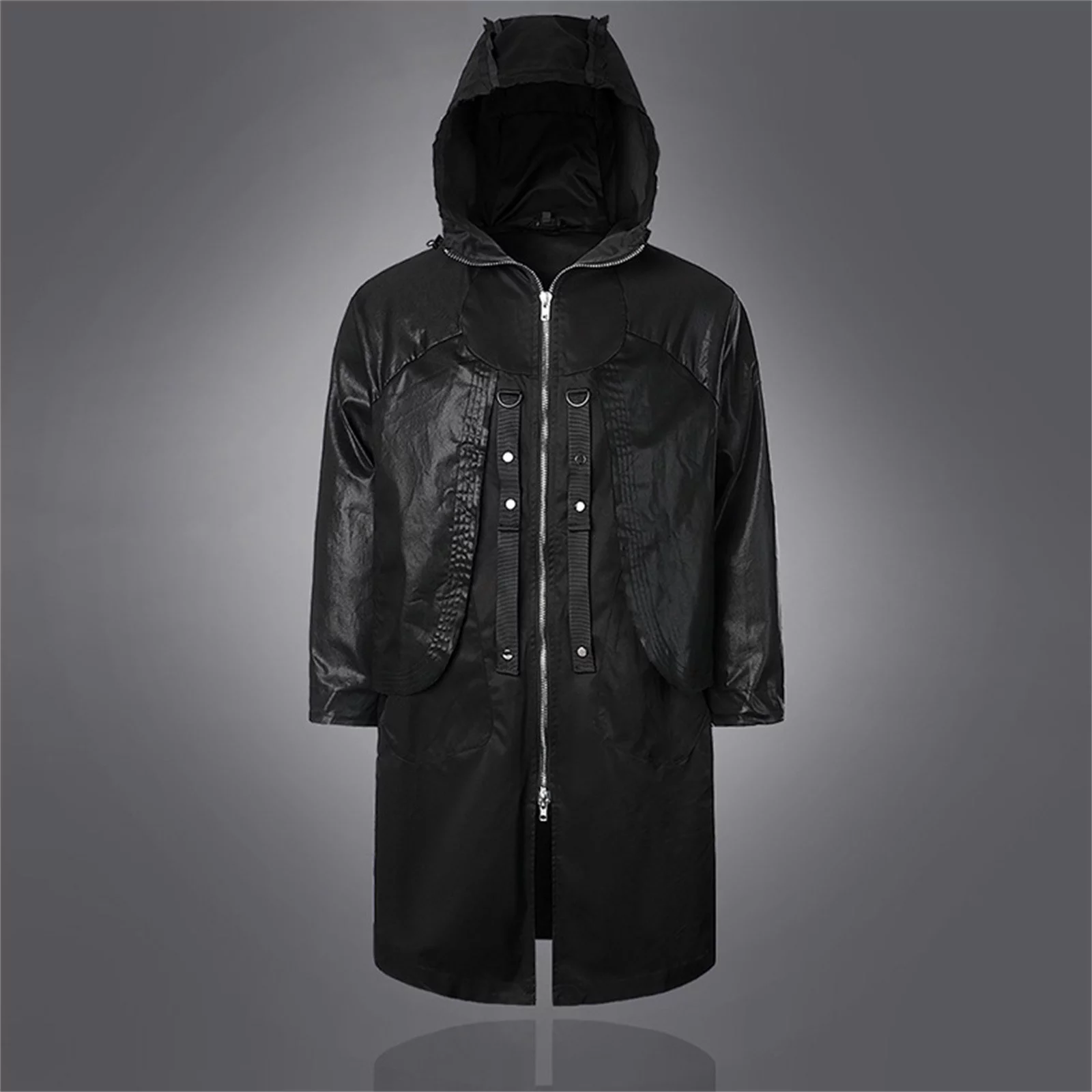 SZXZYGS Jackets for Men Men's Lightweight Waterproofss Hooded Rain Jacket Outdoor Raincoat Shellss Jacket for Hiking Travel