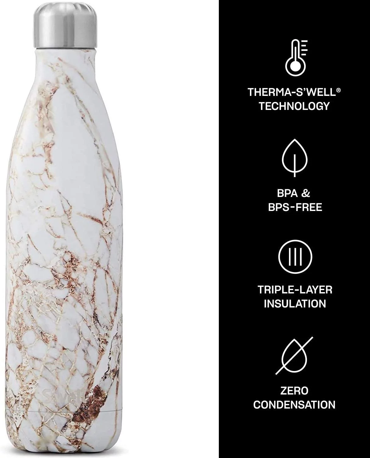 S'well Blue Granite Collection Bottle