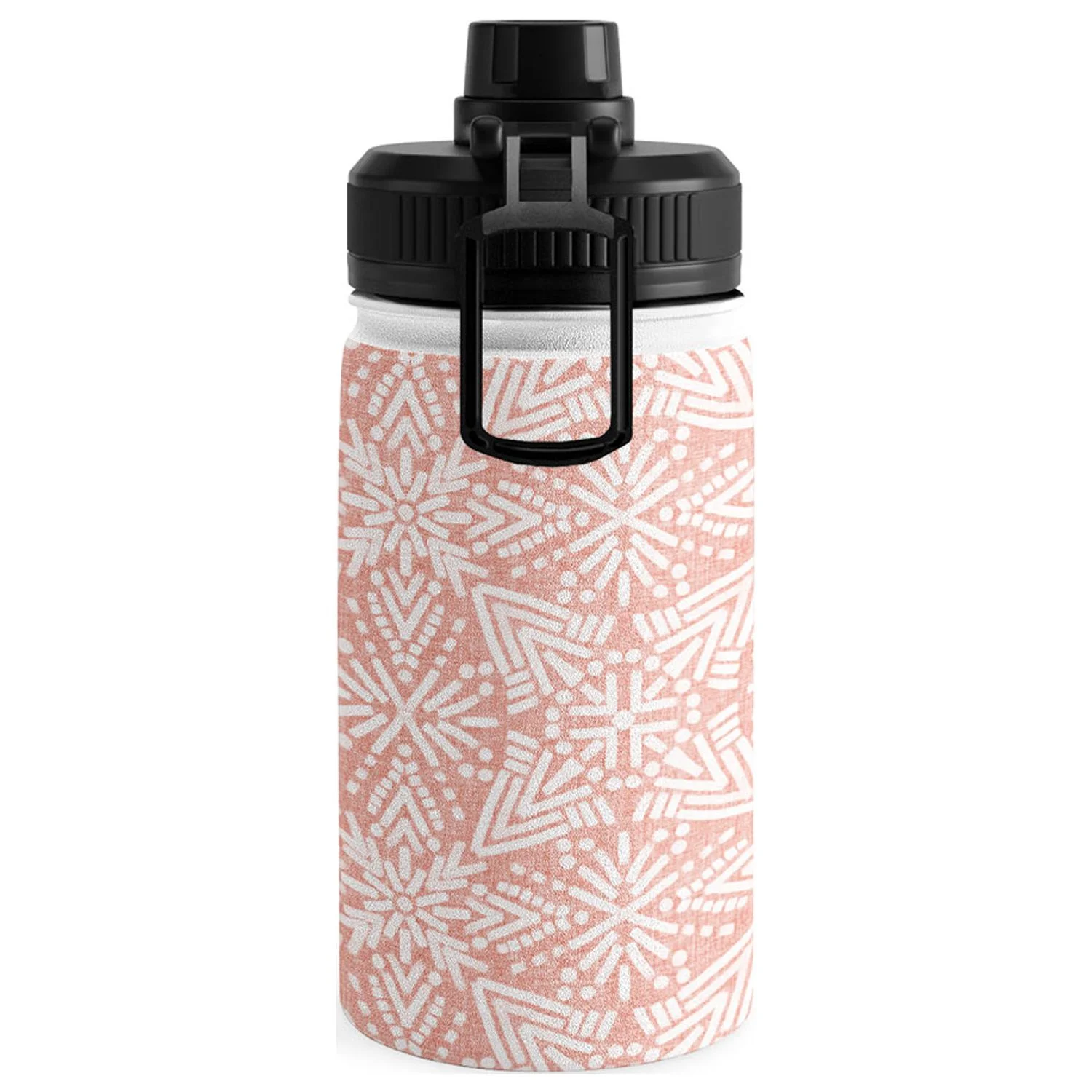 Society6 Schatzi Brown Boho Mesa 1 Pink Water Bottle 12 oz
