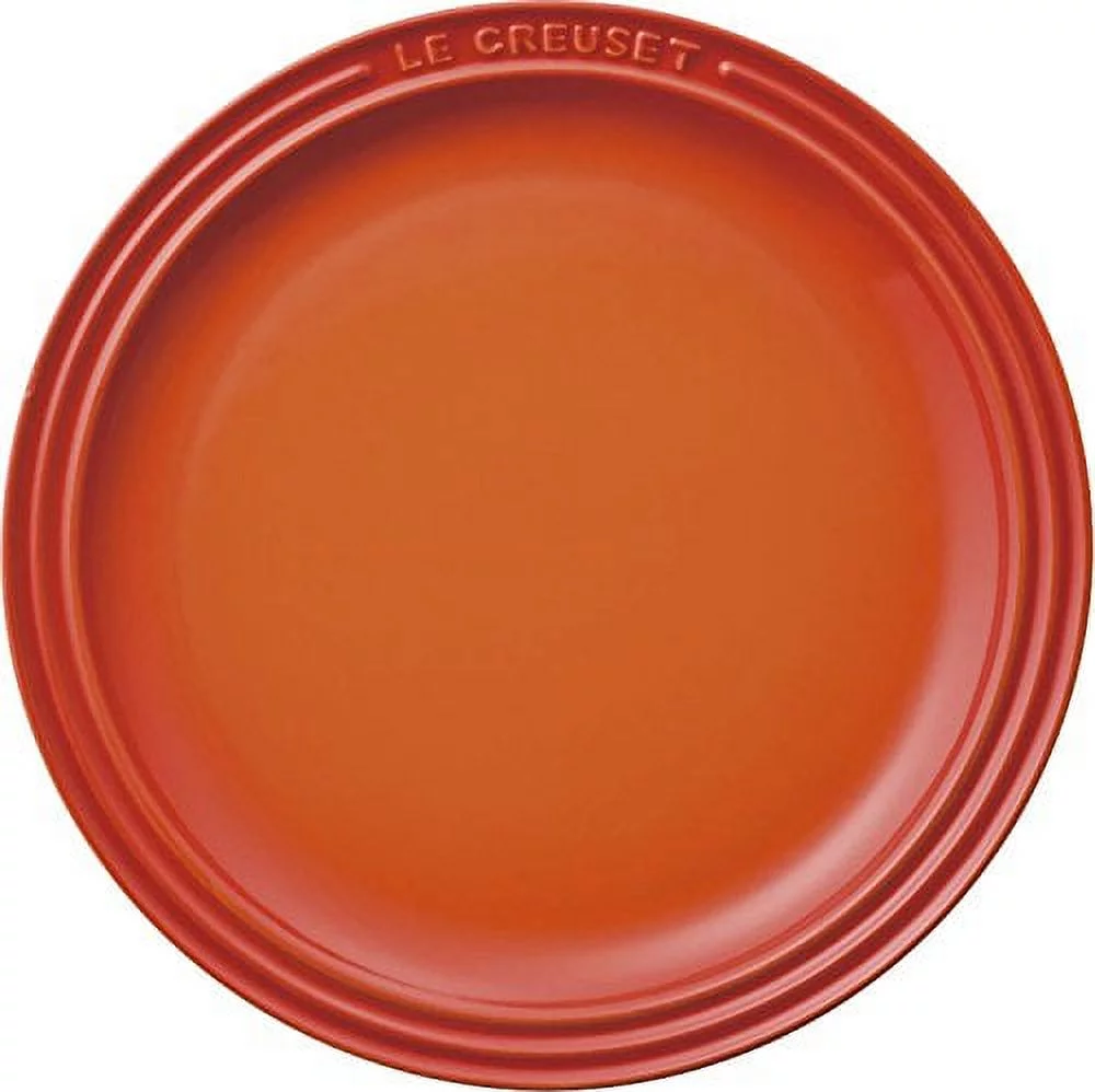 Le Creuset Plate 23 cm Orange Heatproof, coldproof, microwave-safe, ovenproof, ovenproof dish.