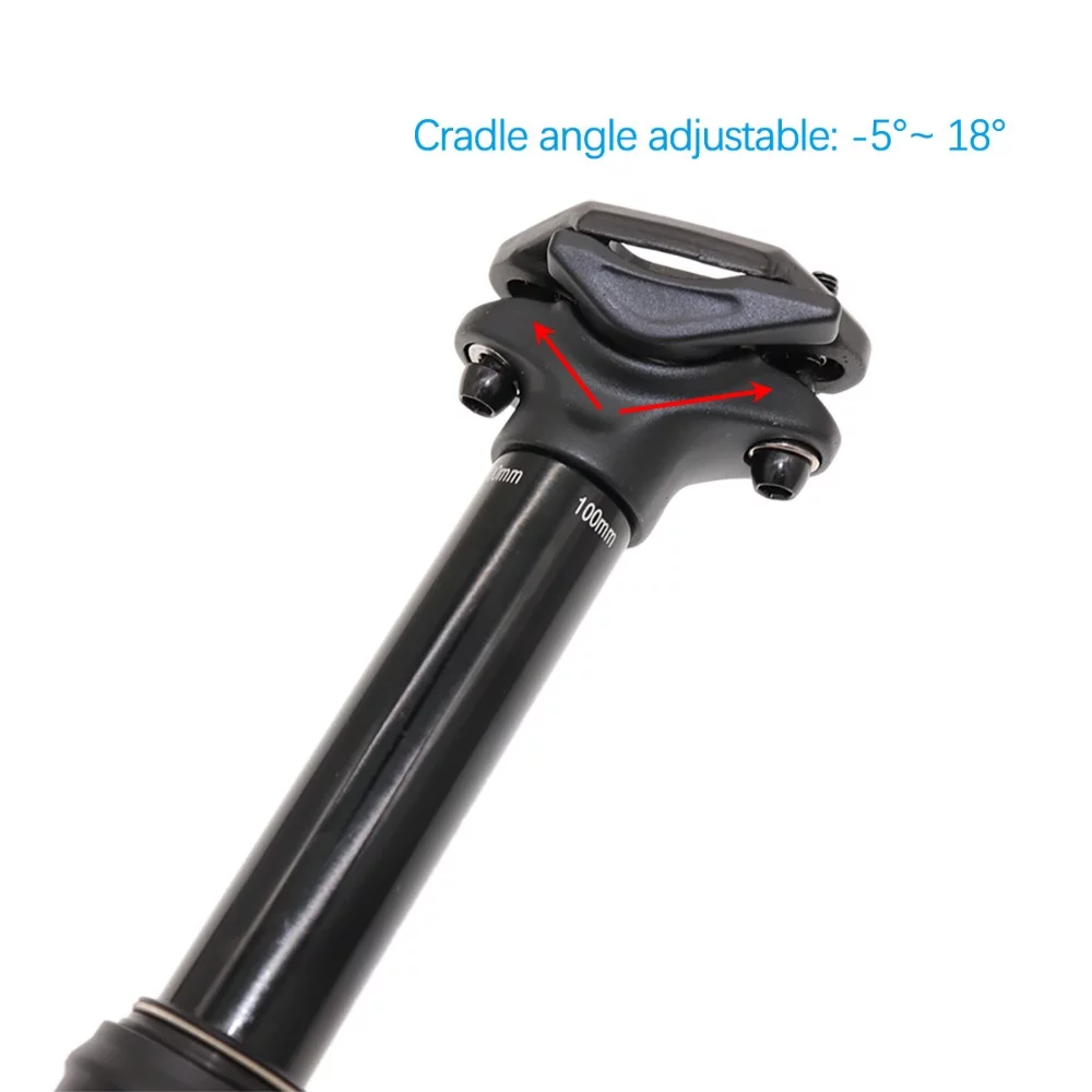 DJC Dropper Seatpost Adjustable seat post Internal Routing 80mm Travel MTB bike dropper 27.2mm 28.6mm 30mm 30.4mm 30.9mm 31.6mm 33.9mm