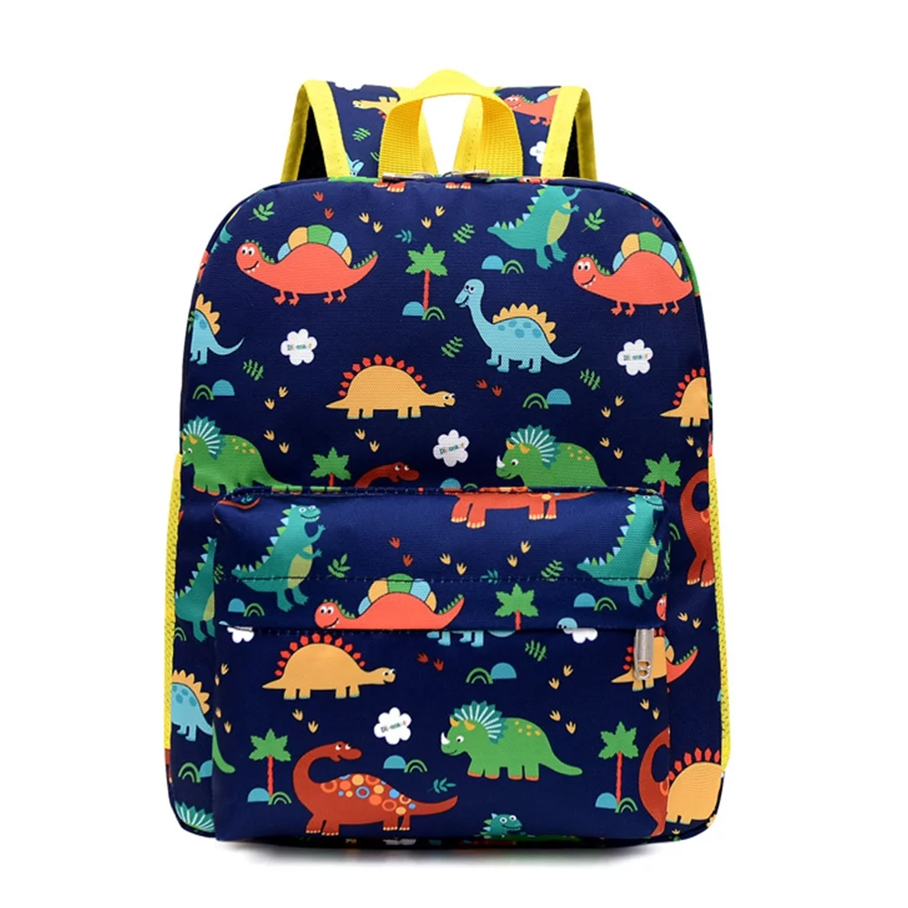 VATENIC Kids Backpack Cute Preschool Toddler Schoolbag Waterproof Dinosaur Backpack Travel Rucksack for Boys Girls Navy Blue