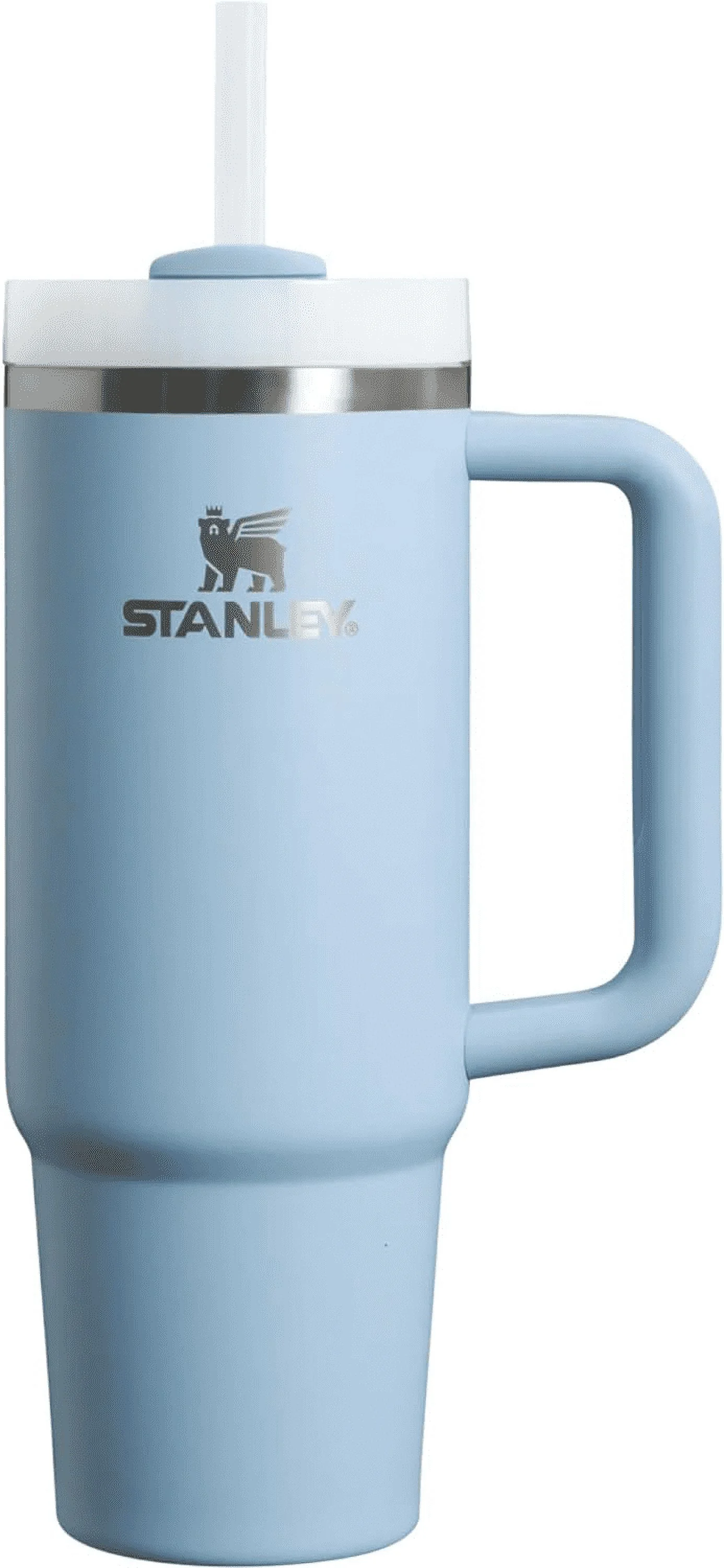 STANLEY 40 oz. Quencher H2.0 FlowState Stainless Steel Tumbler (Heather) Vacuum Insulated with Lid and Straw for Water, Iced Tea or Coffee (Heather, 40 oz)