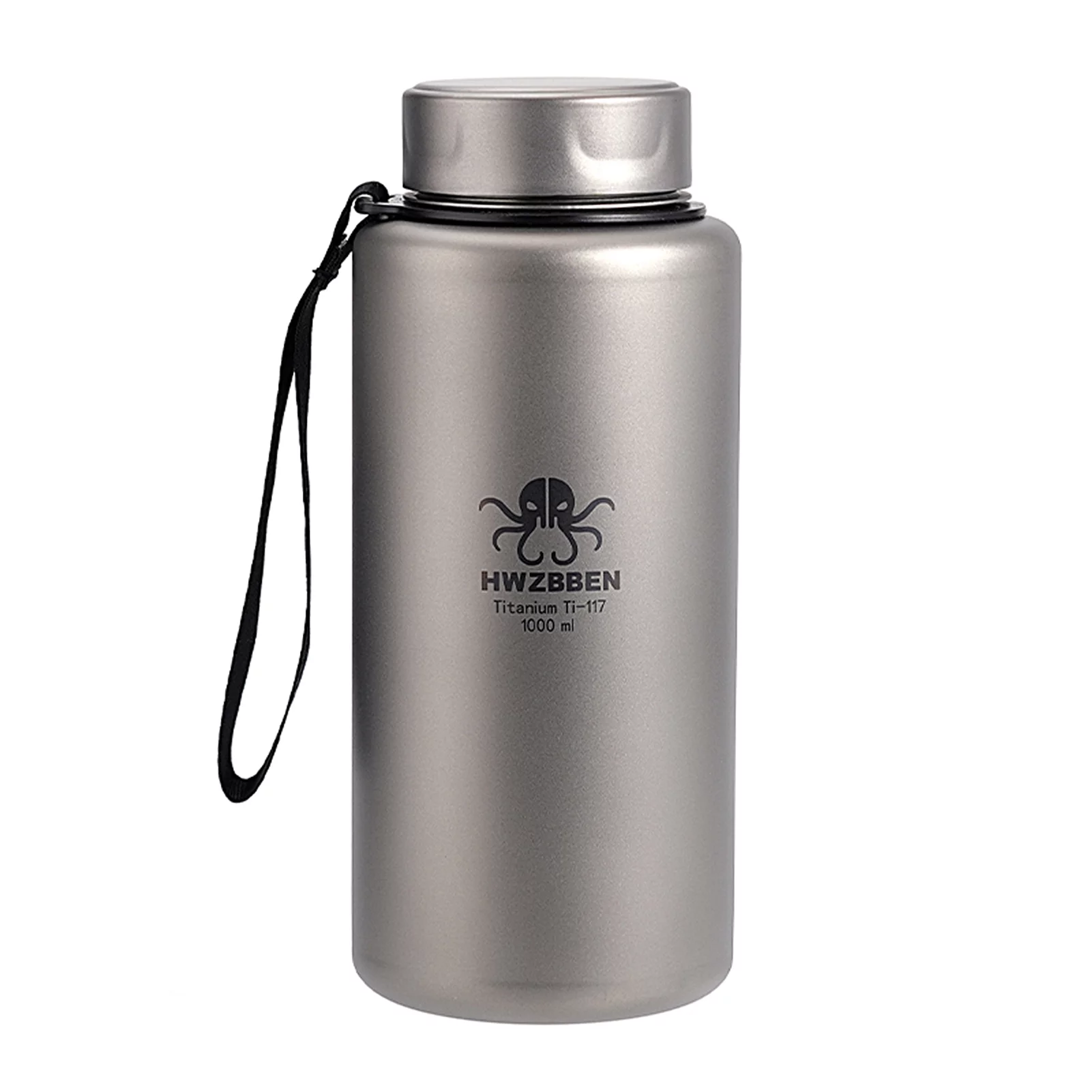 Ultralight Titanium Sport Water Bottle 1000ml for Camping Hiking