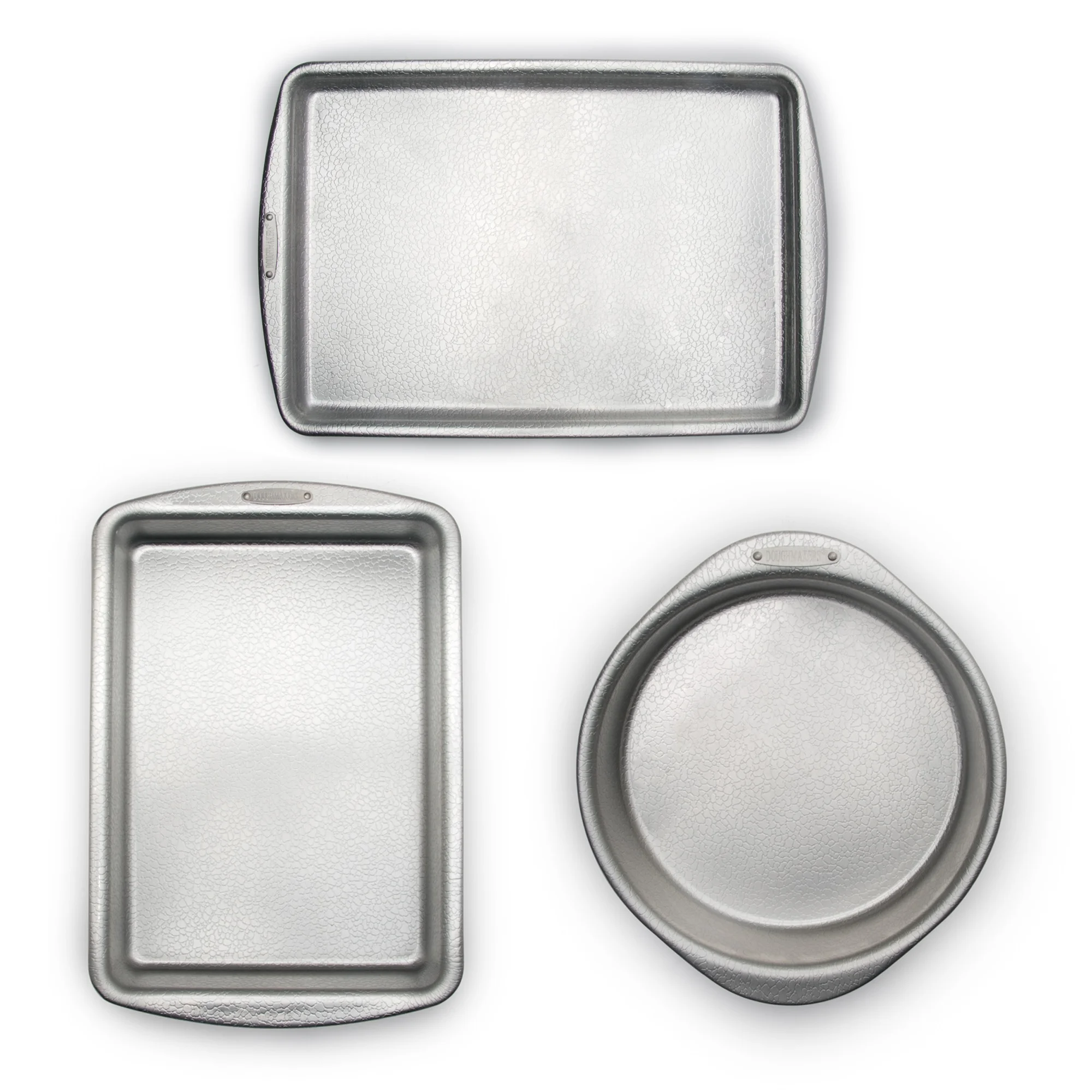 Doughmakers Silver Doughmakers Baker's Set of 3