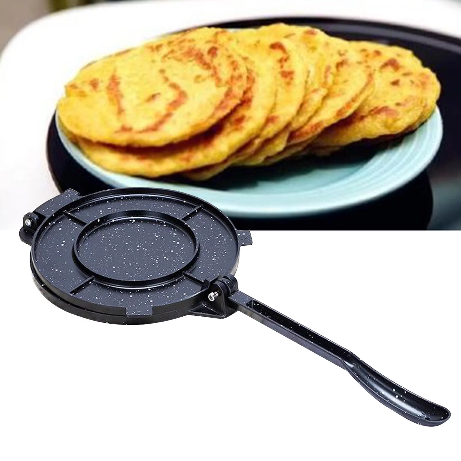 Classic Pancake Round Griddle Pancake Griddle Foldable Tortilla for BBQ