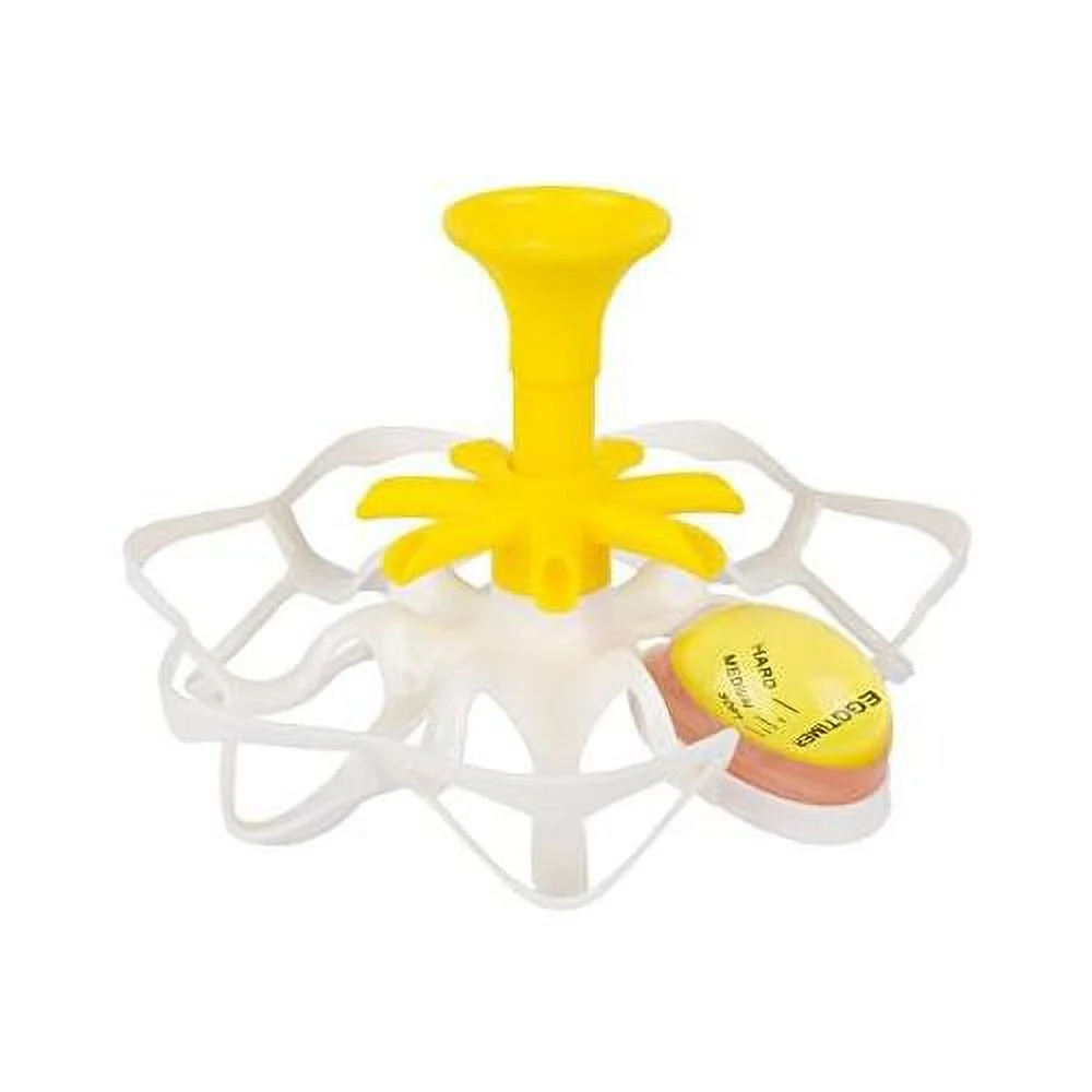 Exact Egg Boiler, White/Yellow, One Size