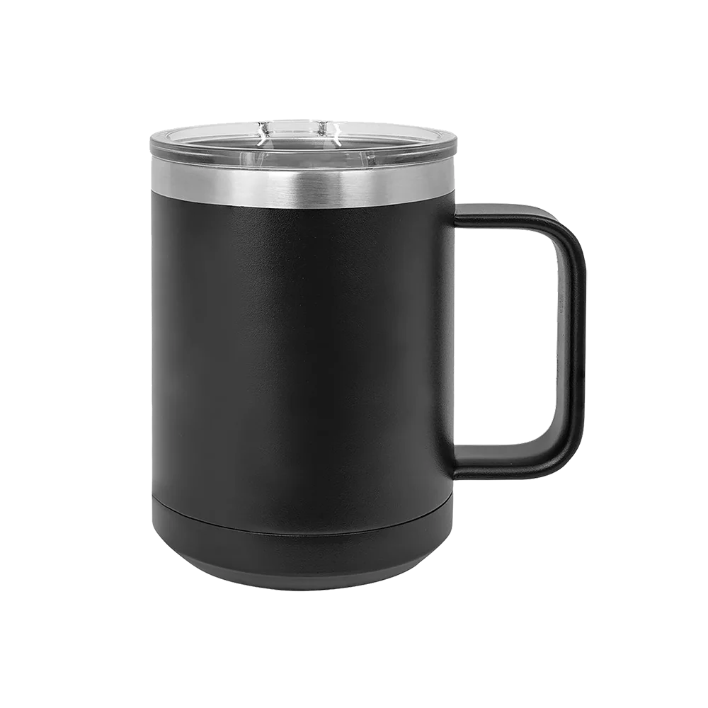 Polar Camel 15 Oz. Vacuum Insulated Mug with Slider Lid