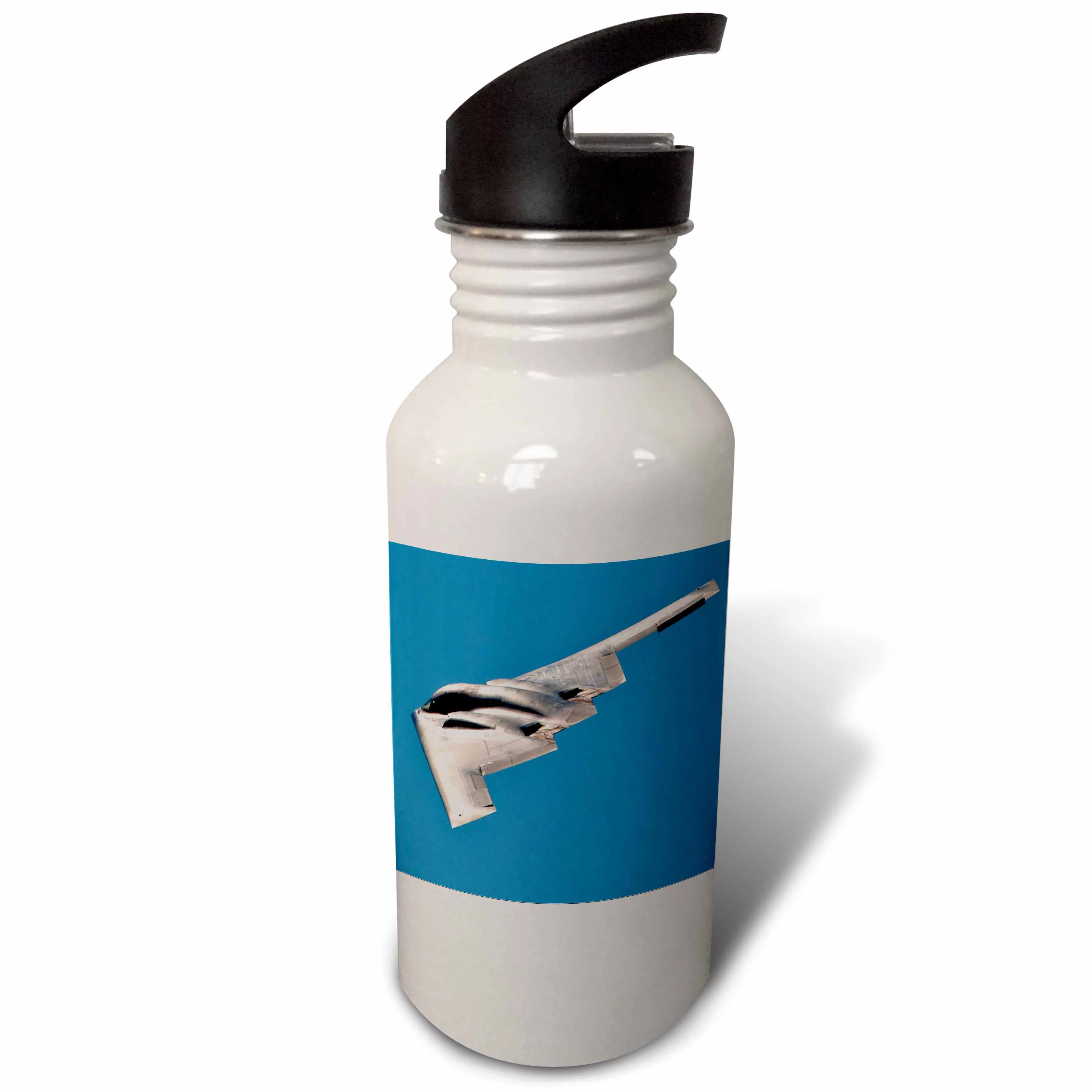 Stealth B-2 Spirit Plane 21 oz Sports Water Bottle wb-44939-1