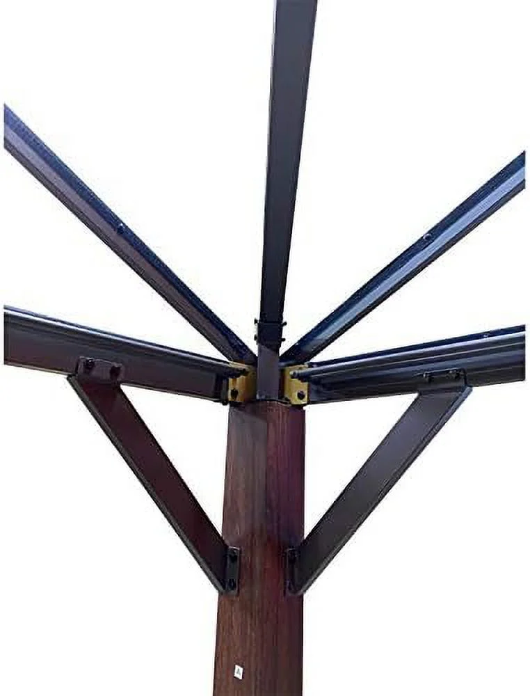 Replacement Canopy Top Cover Compatible With The Selections Pitched Roof Gazebo - Riplock 350