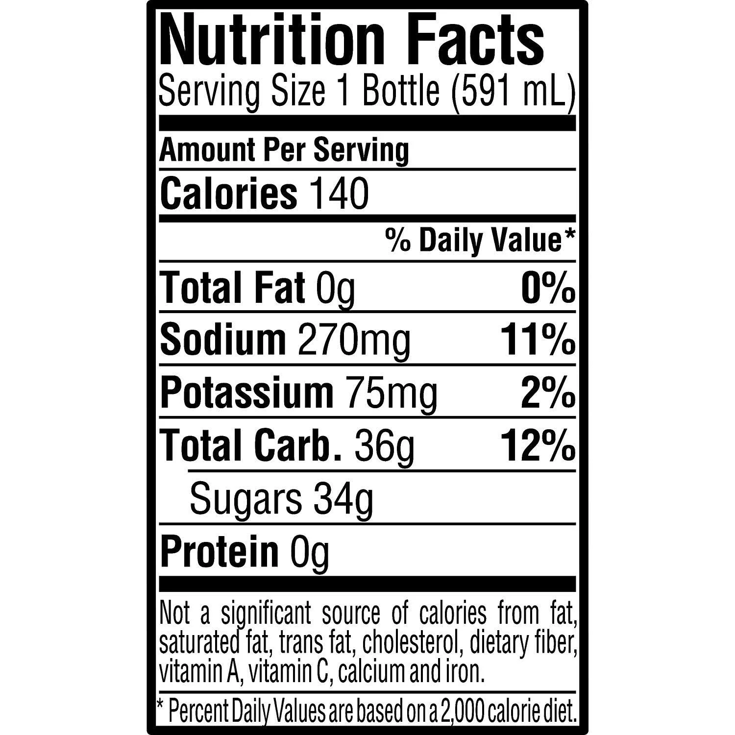 Gatorade Fierce, Green Apple, 20 Ounce Bottles (Pack Of 12)