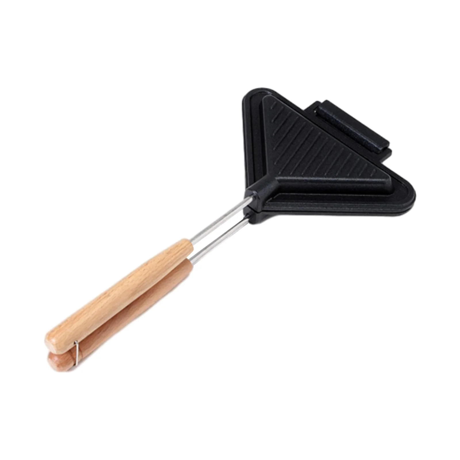 CUTICATE Sandwich Baking Pan Frying Pan with Detachable Handle Waffle Maker Pan Sandwich Maker Flip Grill Pan for Bread Pancakes Toast