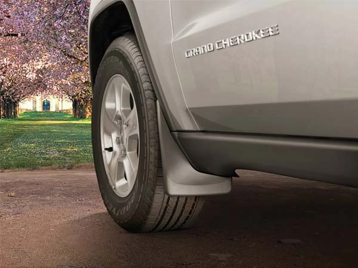 WeatherTech Custom No Drill Splash Guard MudFlaps compatible with 2018-2023 Subaru Crosstrek, Front & Rear Set - Black