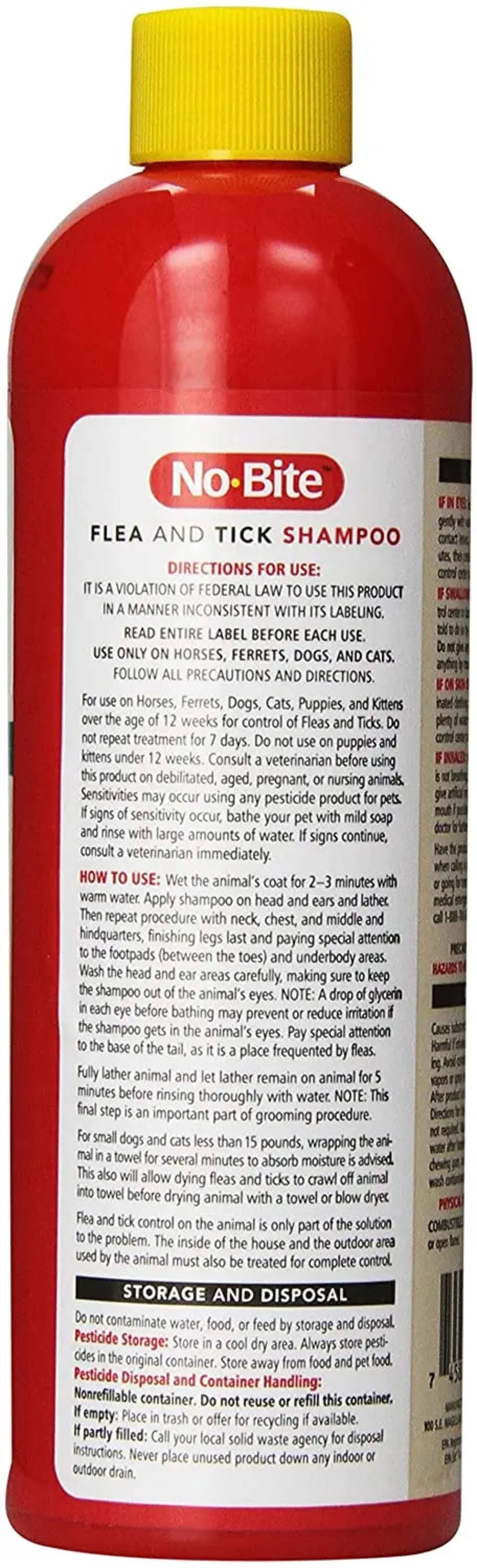 Durvet No-Bite Pet Shampoo 12 oz.