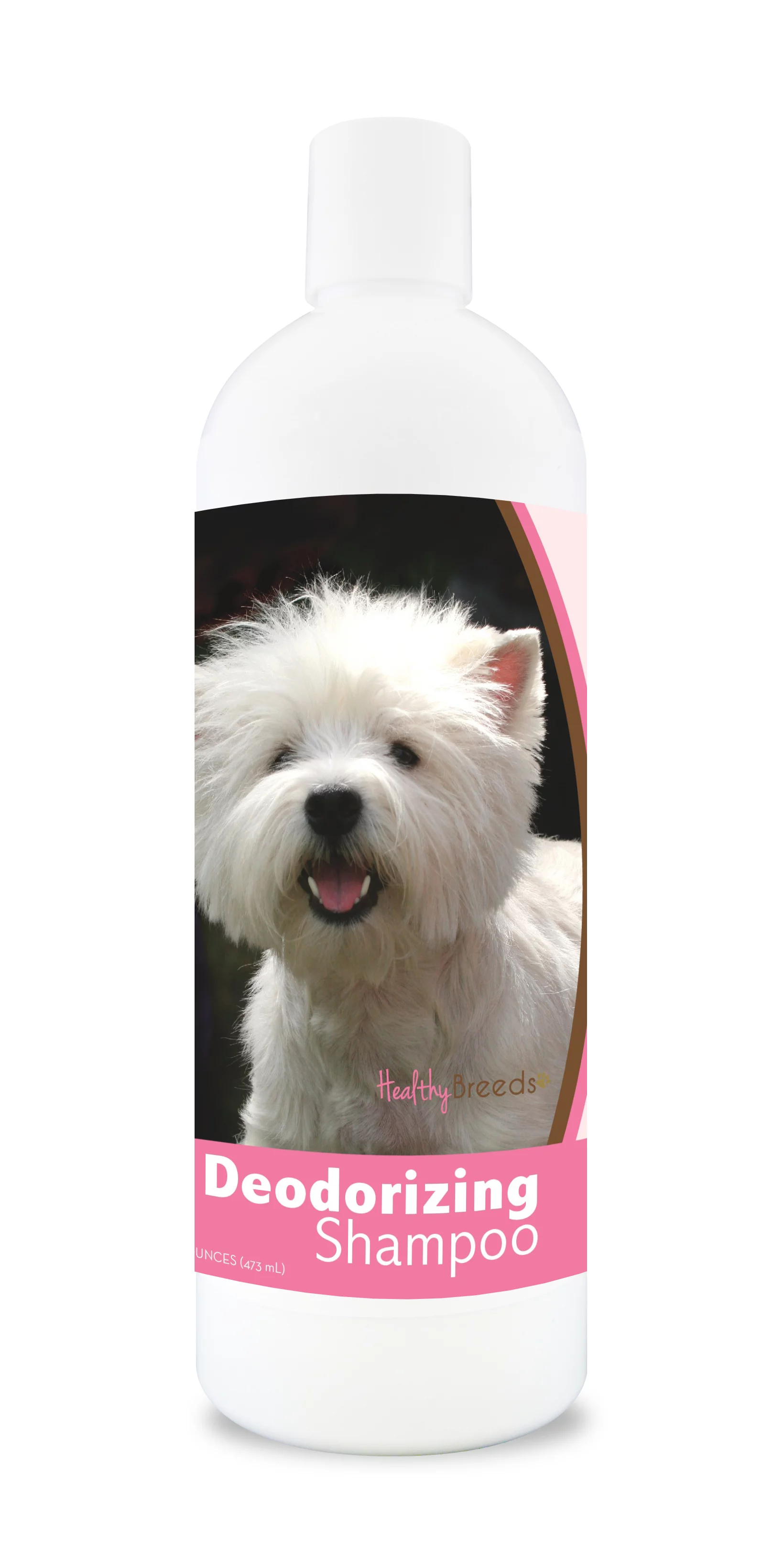 Healthy Breeds West Highland White Terrier Deodorizing Dog Shampoo 16 oz