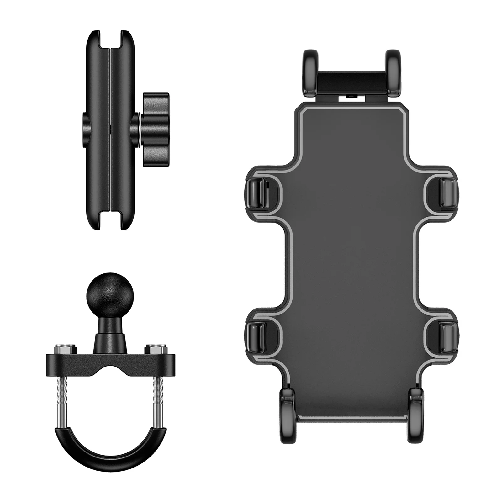 GoolRC Bracket,Release Suitable 4.7-6.5inch Mount Rotate Lock Quick Release Suitable Buzhi Rotate Lock Quick Bike Mount Lock Quick Release Laoshe