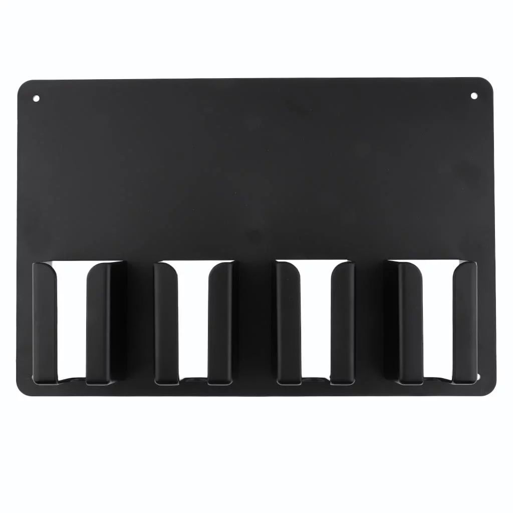 Professional Salon Durable Wall Mounted Hair Colors Storage Rack Organizer 4 Holder Shelf, 30 X 20 X 4.5cm