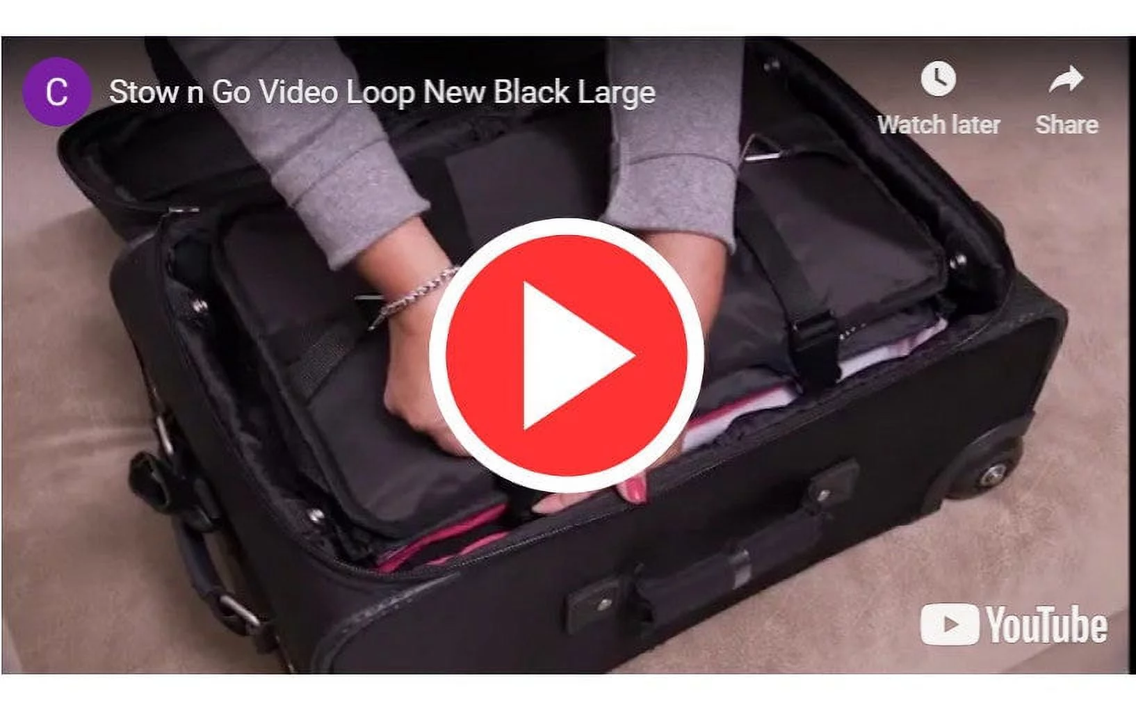 STOW N GO HANGING TRAVEL SHELVES - LARGE, From Grand Fusion