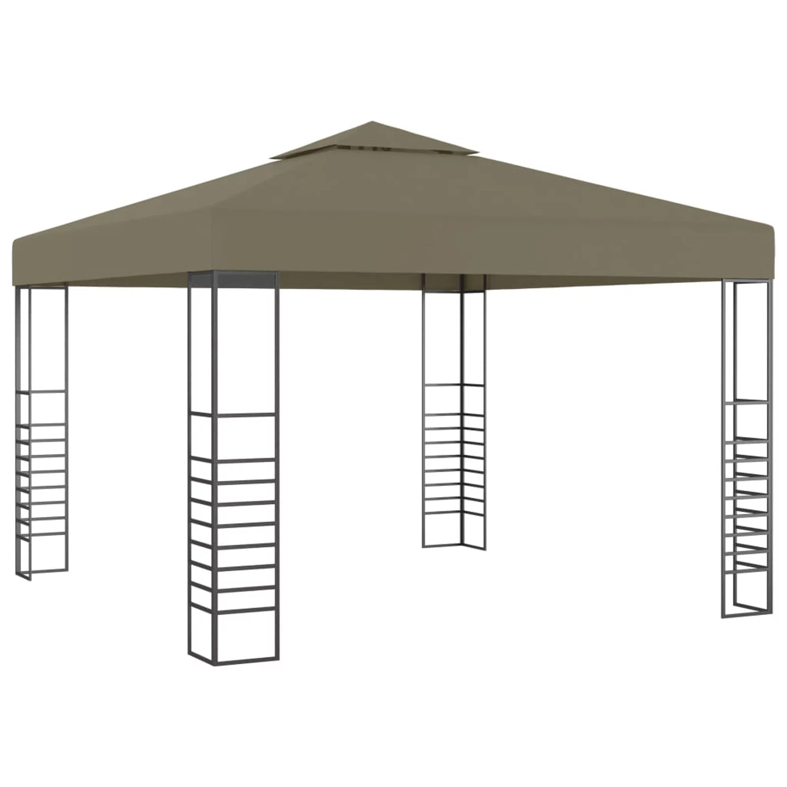 Irfora parcel,Inches (l X Party Tent(l X W Shelter Taupe Patio W X H) Steel Frame Sun Roof Steel Frame Patio Bbq Festival Shade Shelter Taupe Canopy Fabric Roof X W X Frame Sun Shade 118.1 X