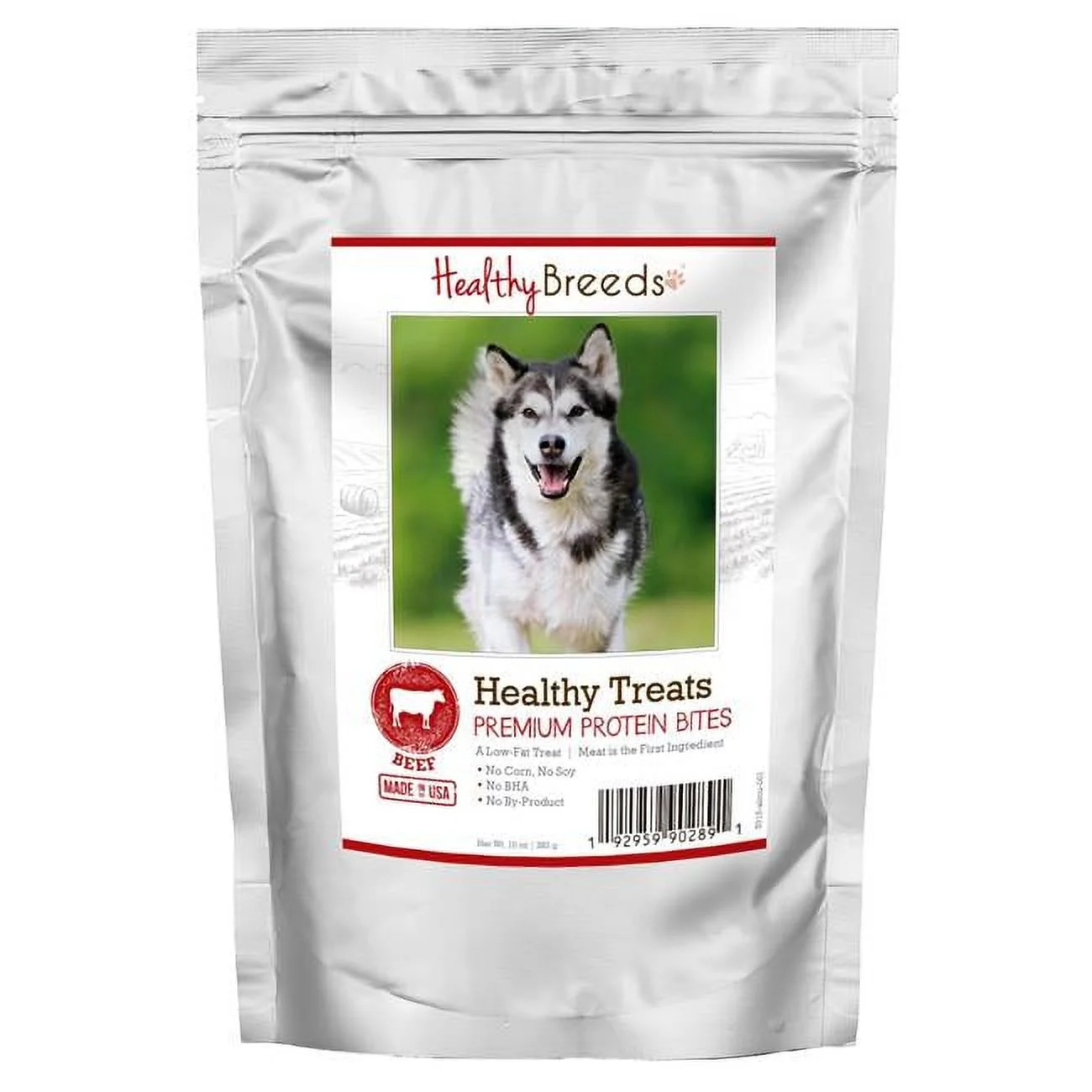 Alaskan Malamute Healthy Treats Premium Protein Bites Beef Dog Treats, 10 oz