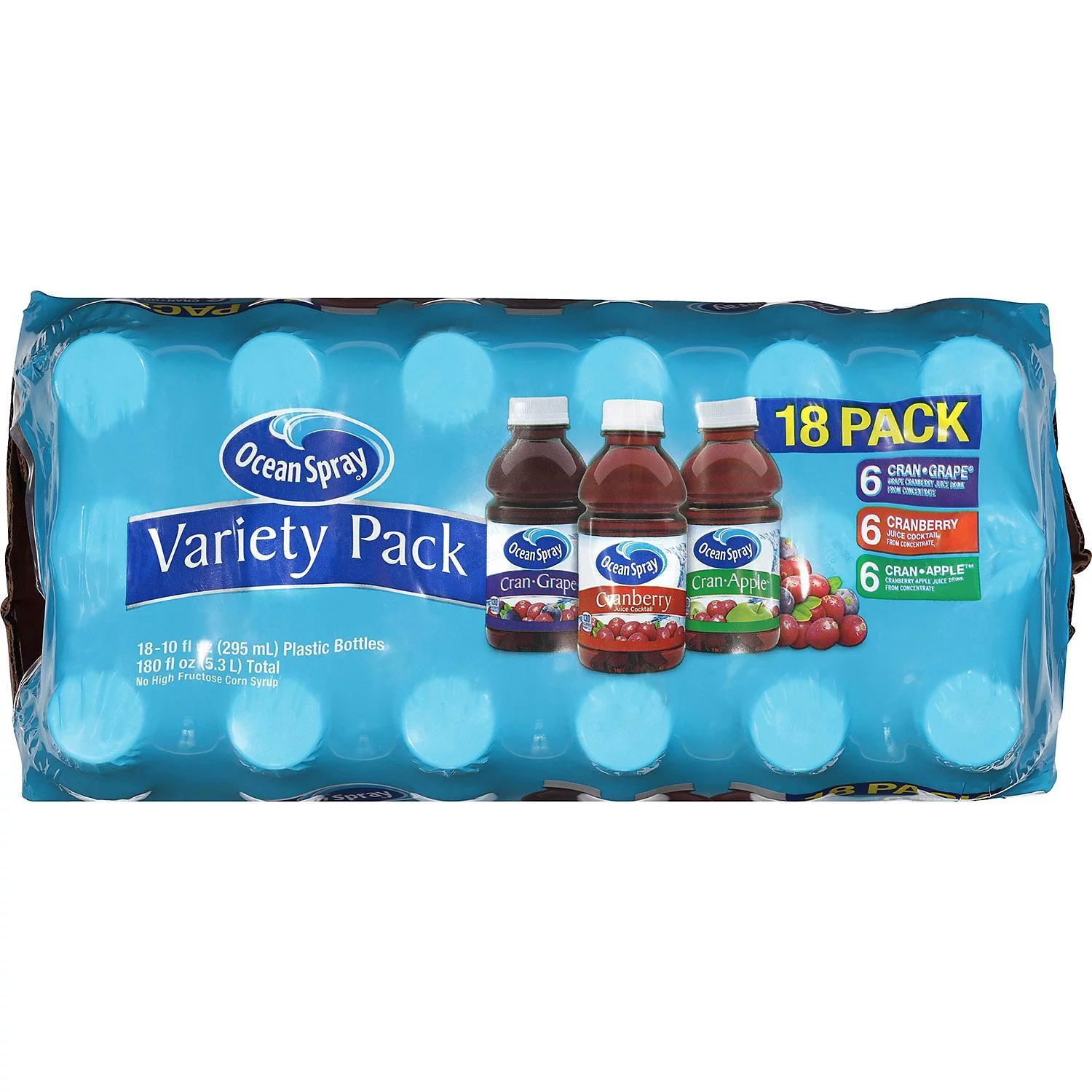 Ocean Spray Juice Drink Variety Pack, 18 ct./10 fl. oz.