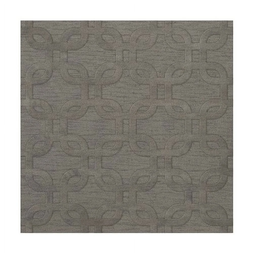 Dalyn Dover Area Rug DV7 Dv7 Silver Rectangles Loops 9' x 12' Oval