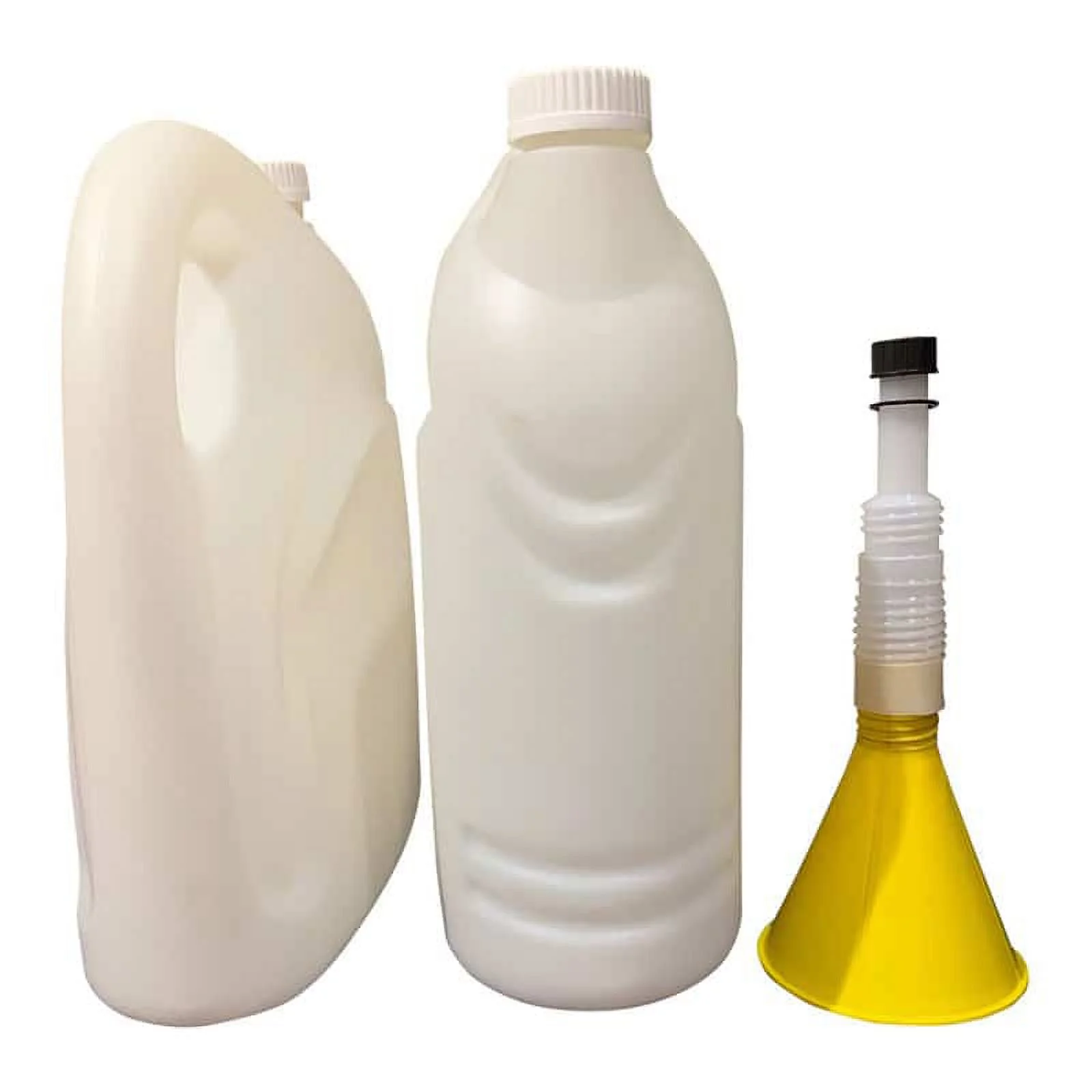 No Spill 5 Liter/1.32 Gallon Water Bottle with Child Resistant Airtight Lids