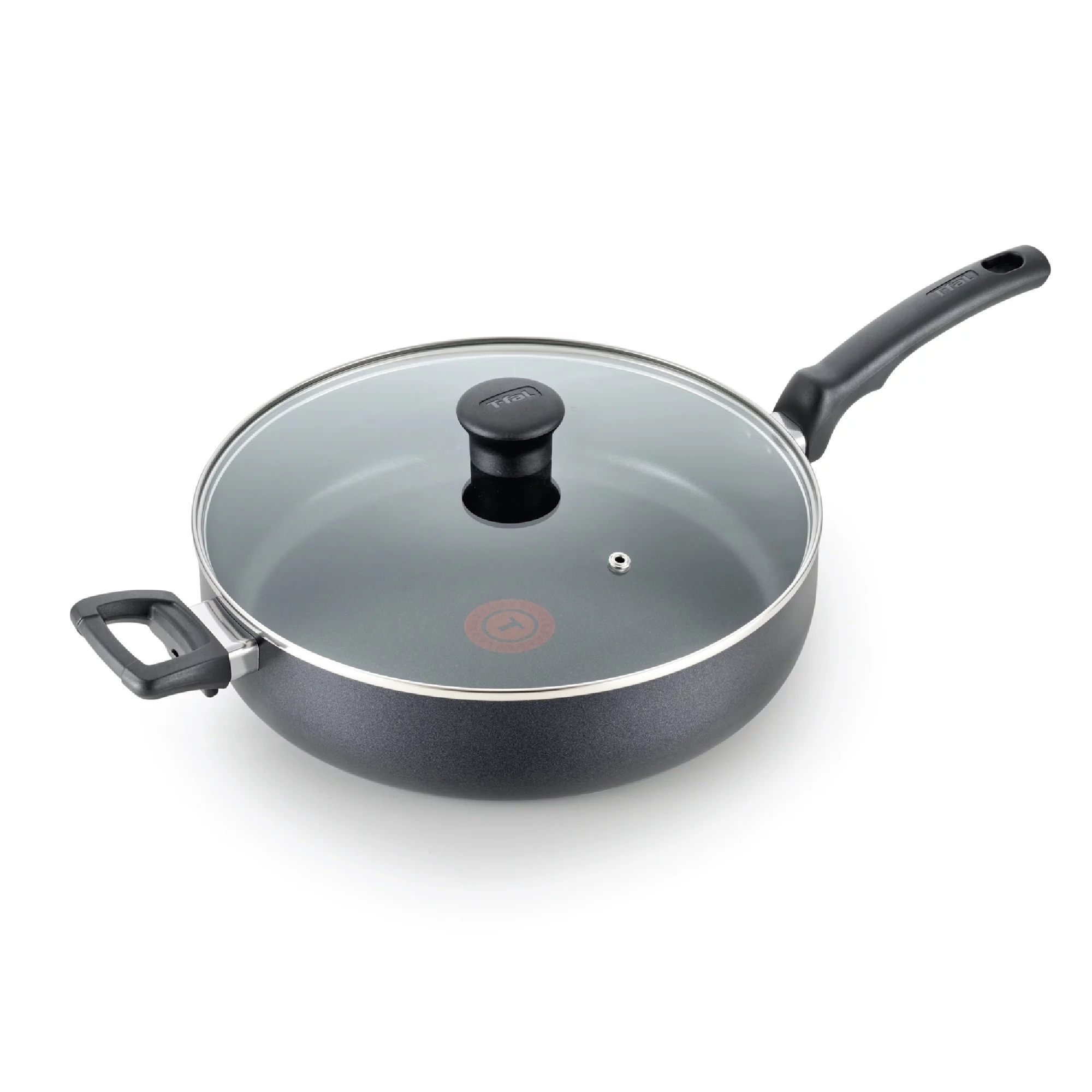 T-fal Kitchen Solutions Nonstick 5Qt. Jumbo Cooker, Black