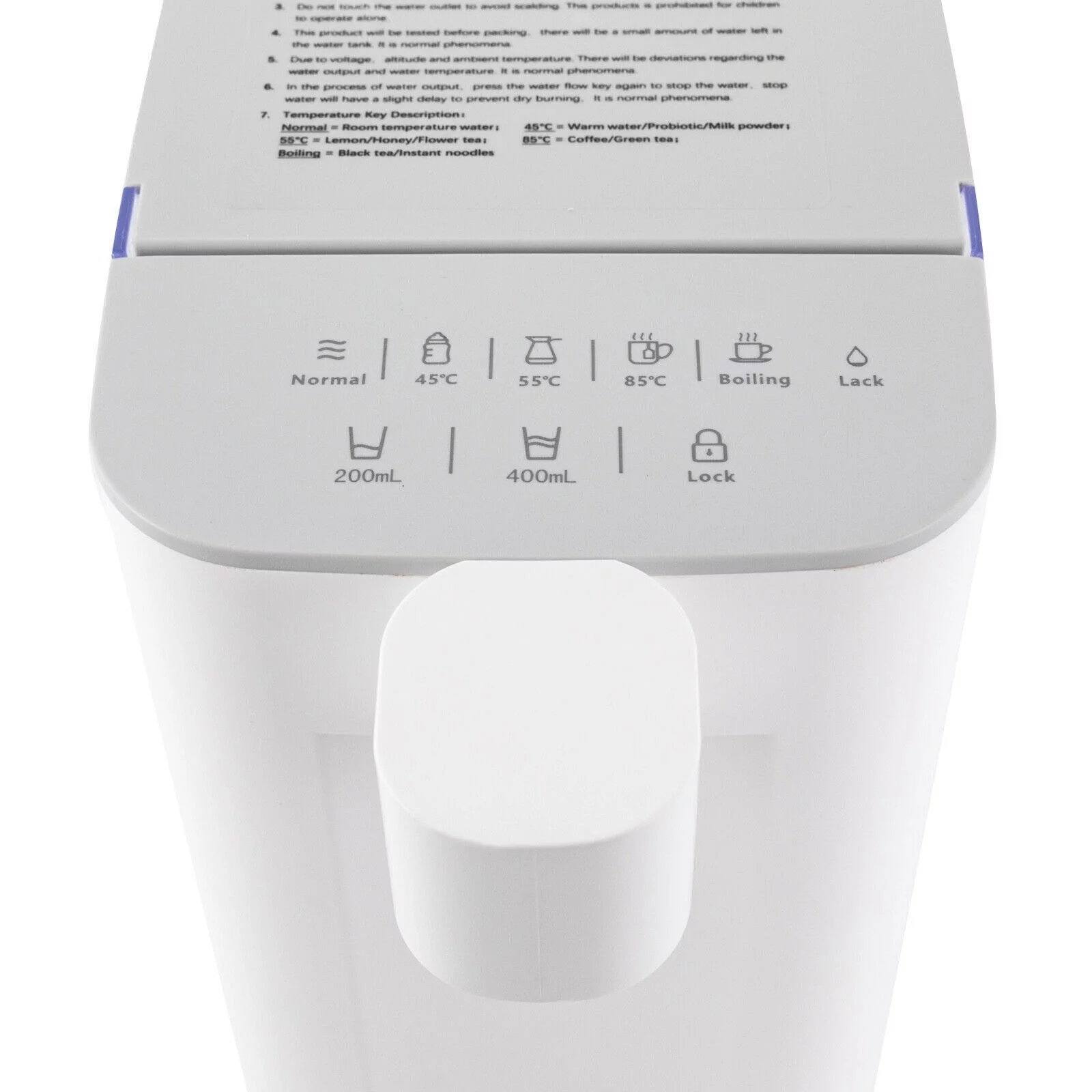 TFCFL Electric Mineral Bottled Water Dispenser Countertop Instant Hot Water Dispenser