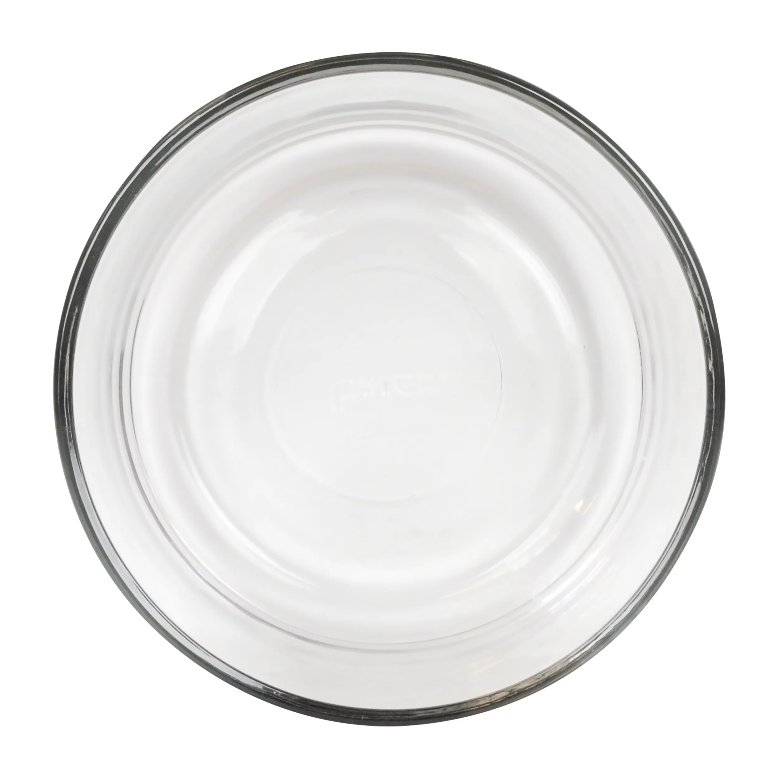 Pyrex 7201 4-Cup Round Clear Glass Food Storage Bowl