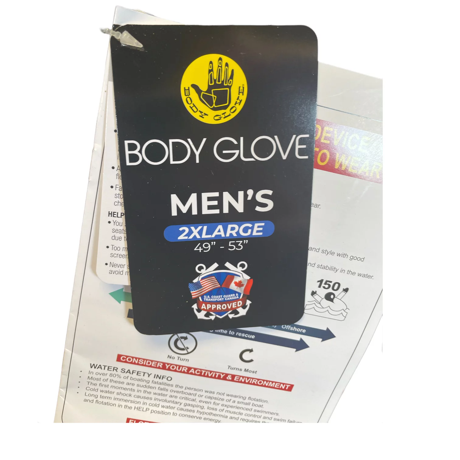Body Glove Men's 2XL 49