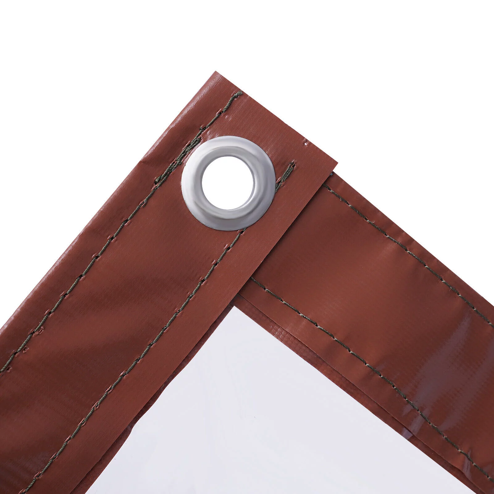 Commercial Waterproof Vinyl Clear Awning Canopy Roll Up Patio Enclosure 8*16FT